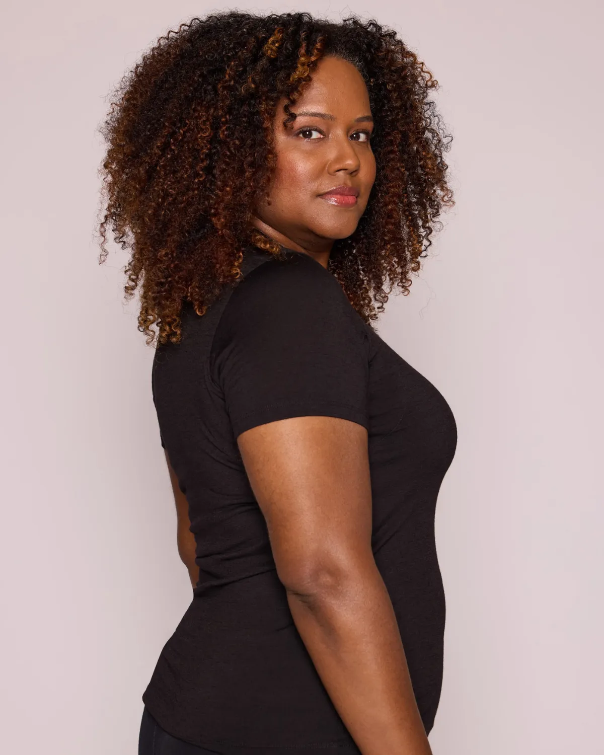 The Merino Wool Short-Sleeve Crewneck Undershirt sold by Numi