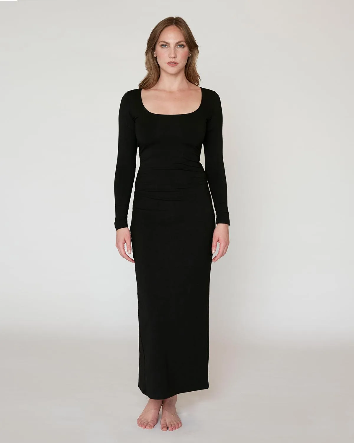 The Long Sleeve Square Neck Dress Final Dress sold by Numi product image thumbnail 2
