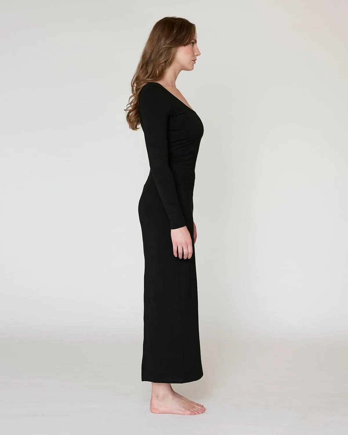 The Long Sleeve Square Neck Dress Final Dress sold by Numi product image thumbnail 3