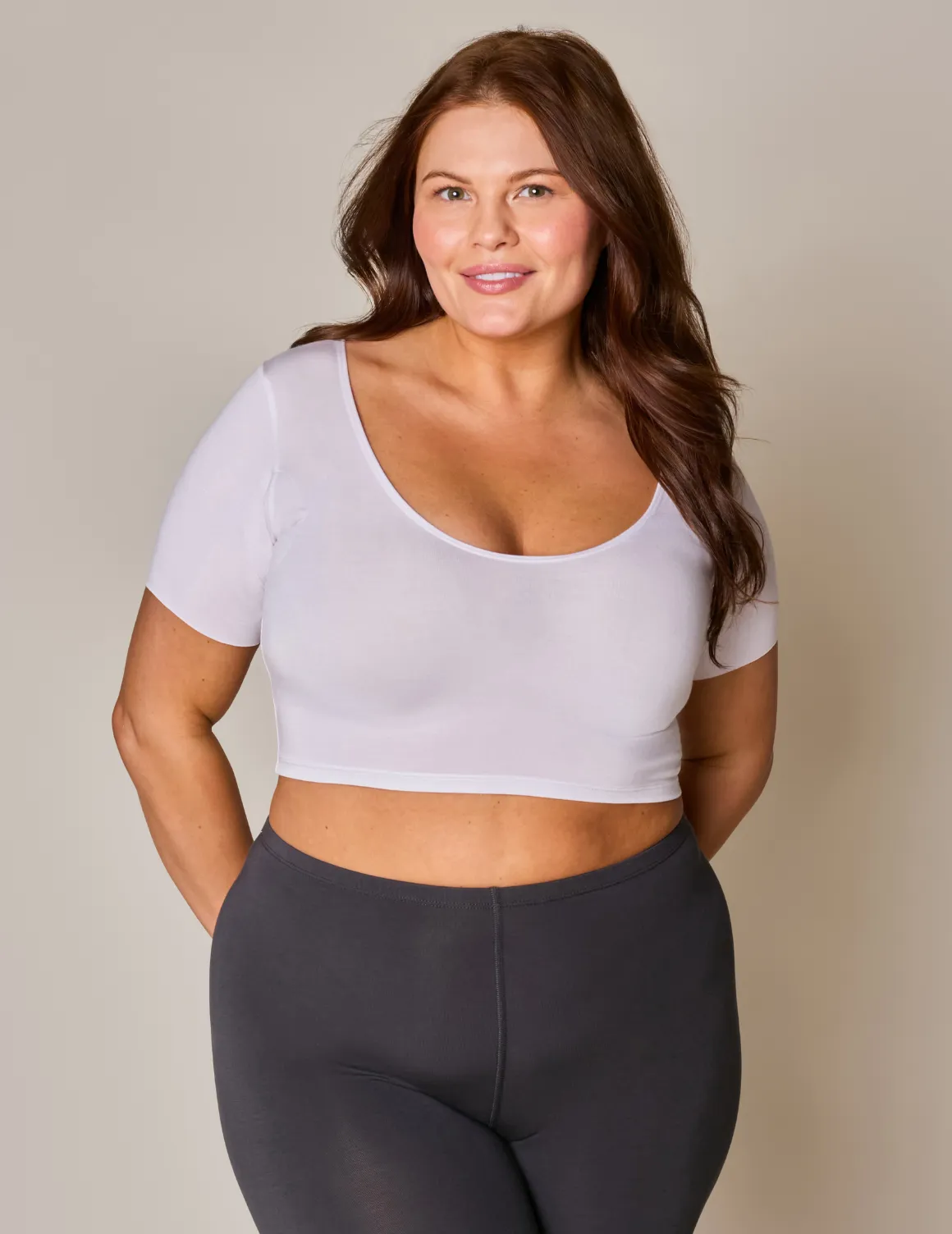 The Crop Undershirt sold by Numi