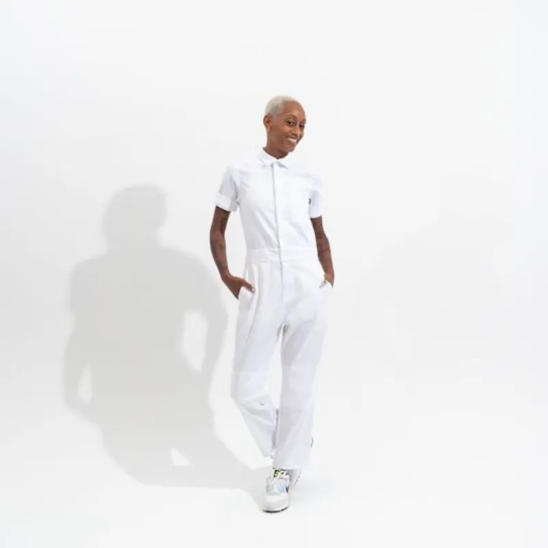 Blue Skies Women's Short Sleeve Jumpsuit sold by Tilit NYC
