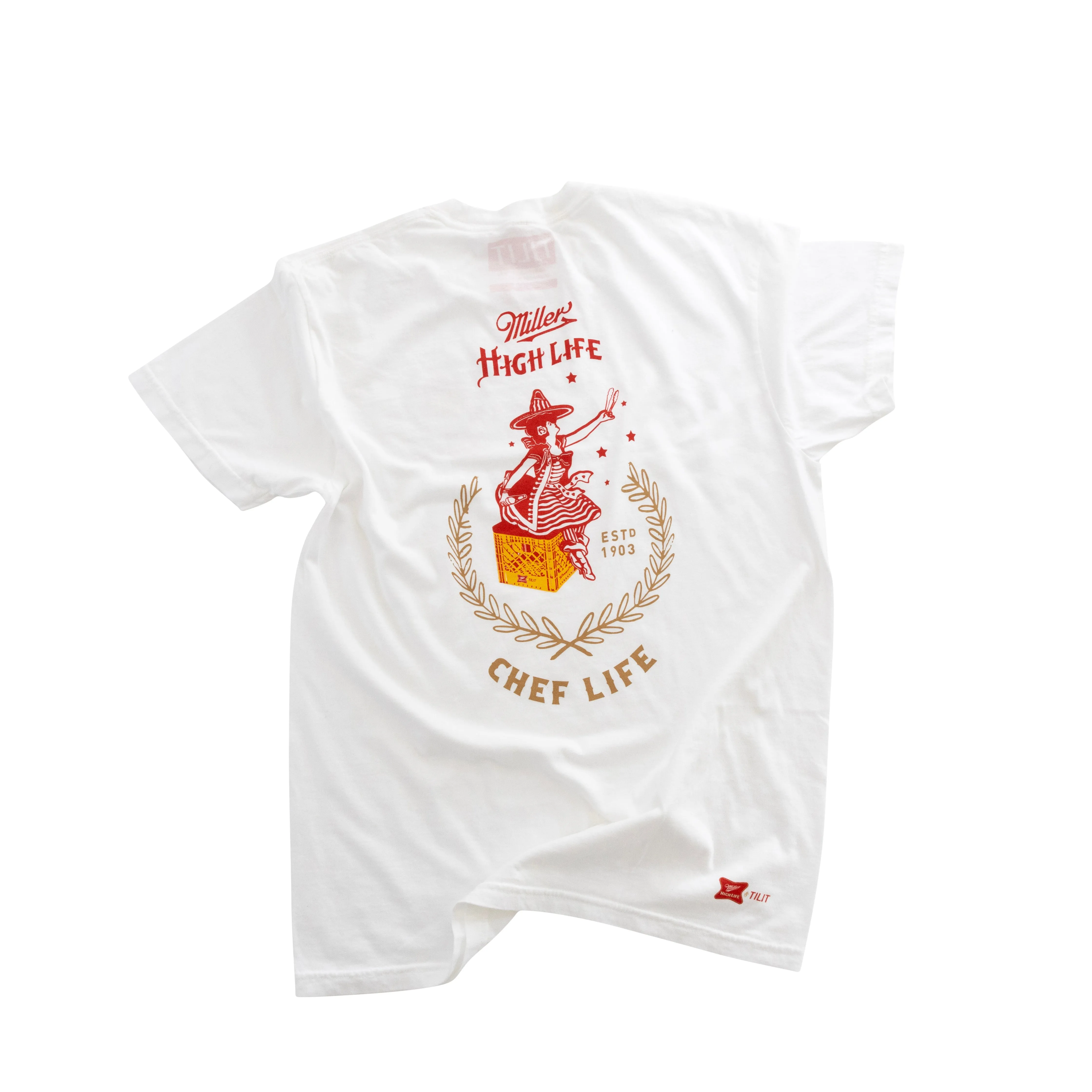 TILIT x Miller High Life Tee Shirt sold by Tilit NYC