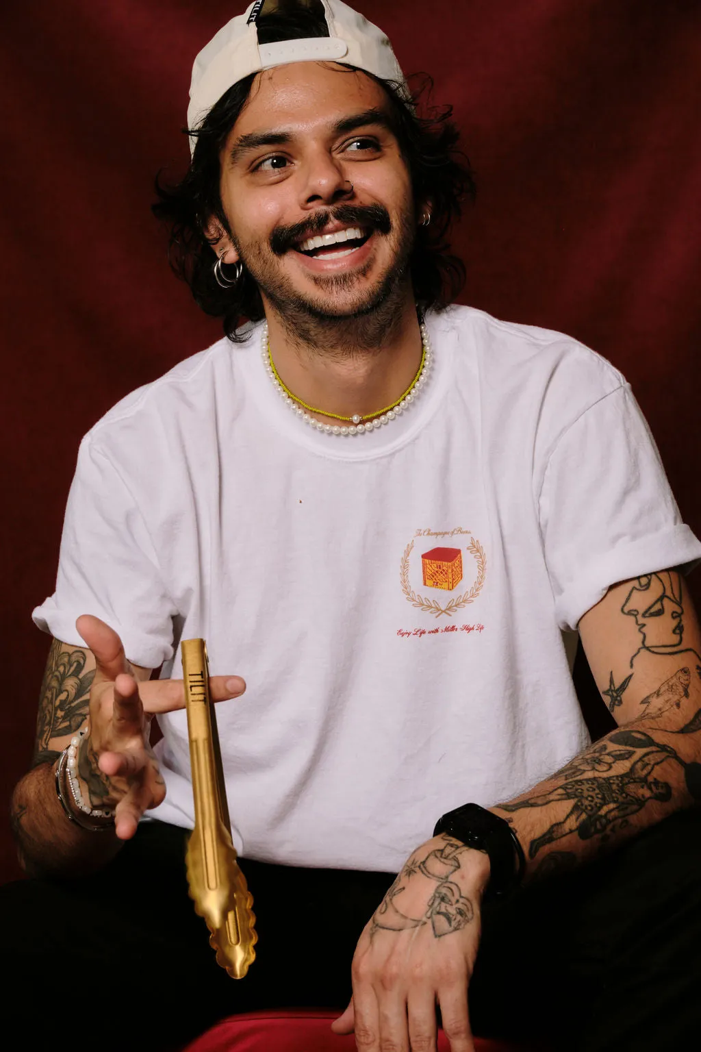 TILIT x Miller High Life Tee Shirt sold by Tilit NYC product image thumbnail 2