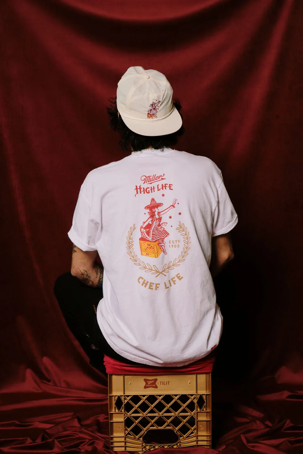 TILIT x Miller High Life Tee Shirt sold by Tilit NYC product image thumbnail 4