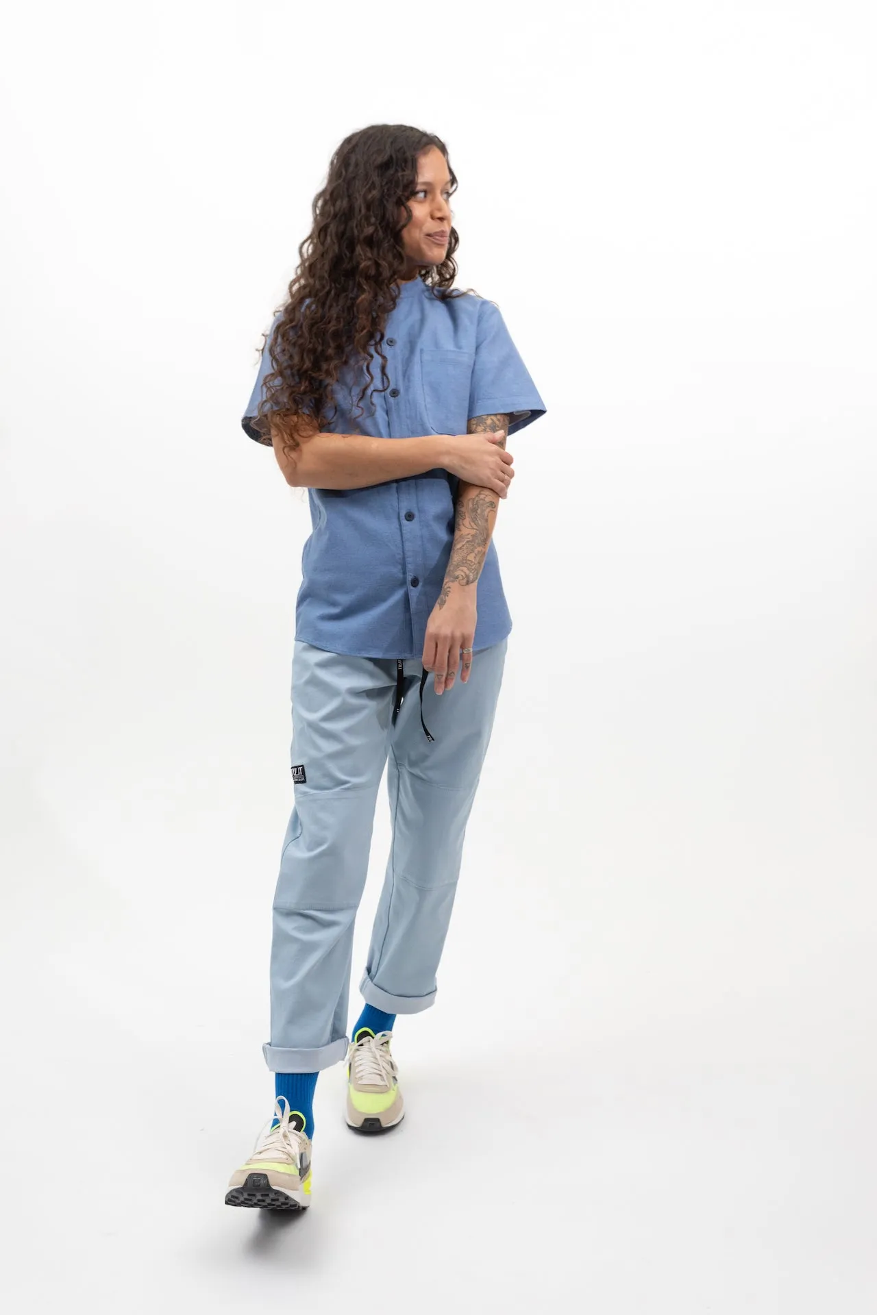 Over Easy Chef Shirt sold by Tilit NYC product image thumbnail 2