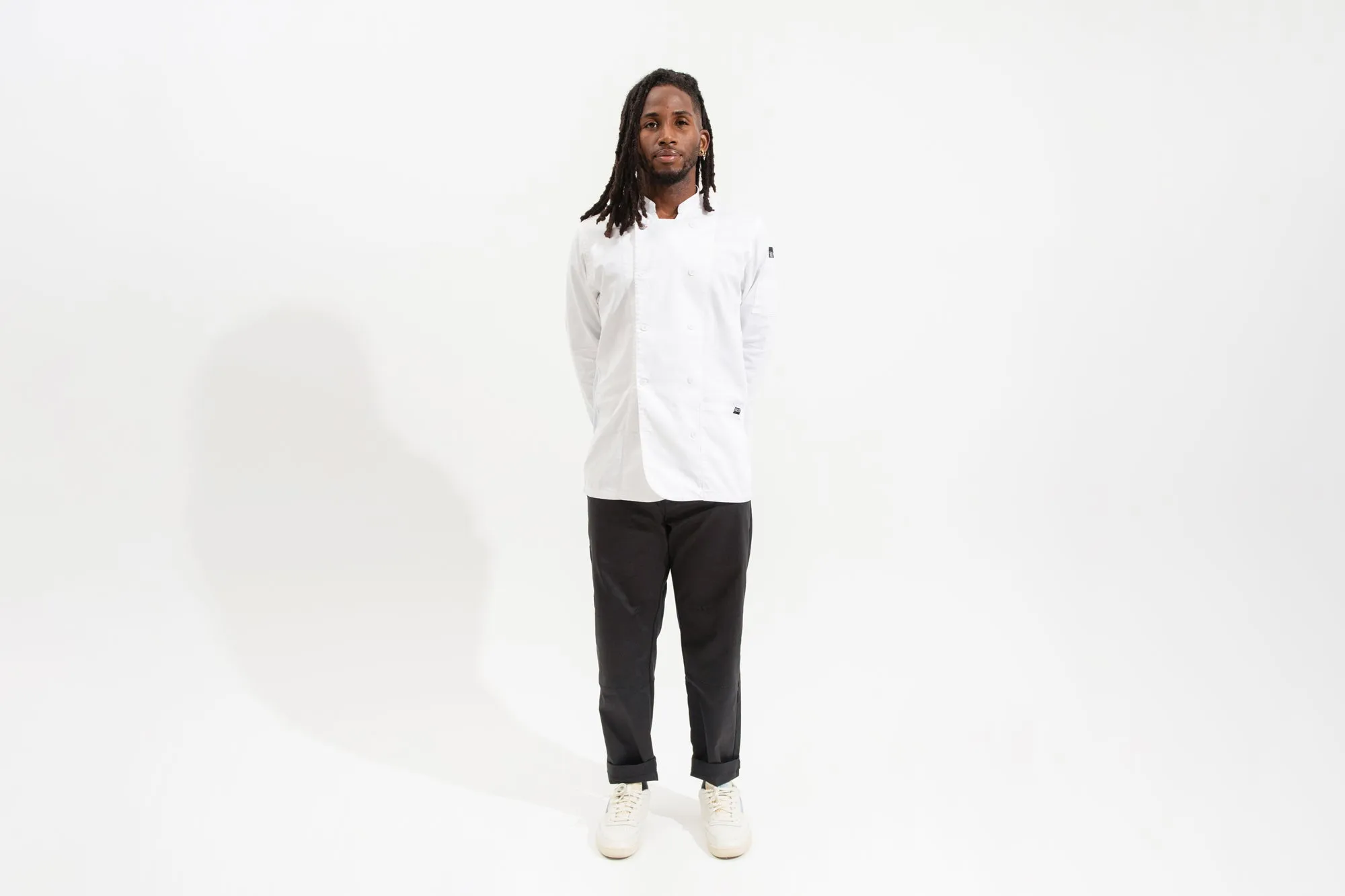 Long Sleeved Men's Chef Coat sold by Tilit NYC product image thumbnail 4