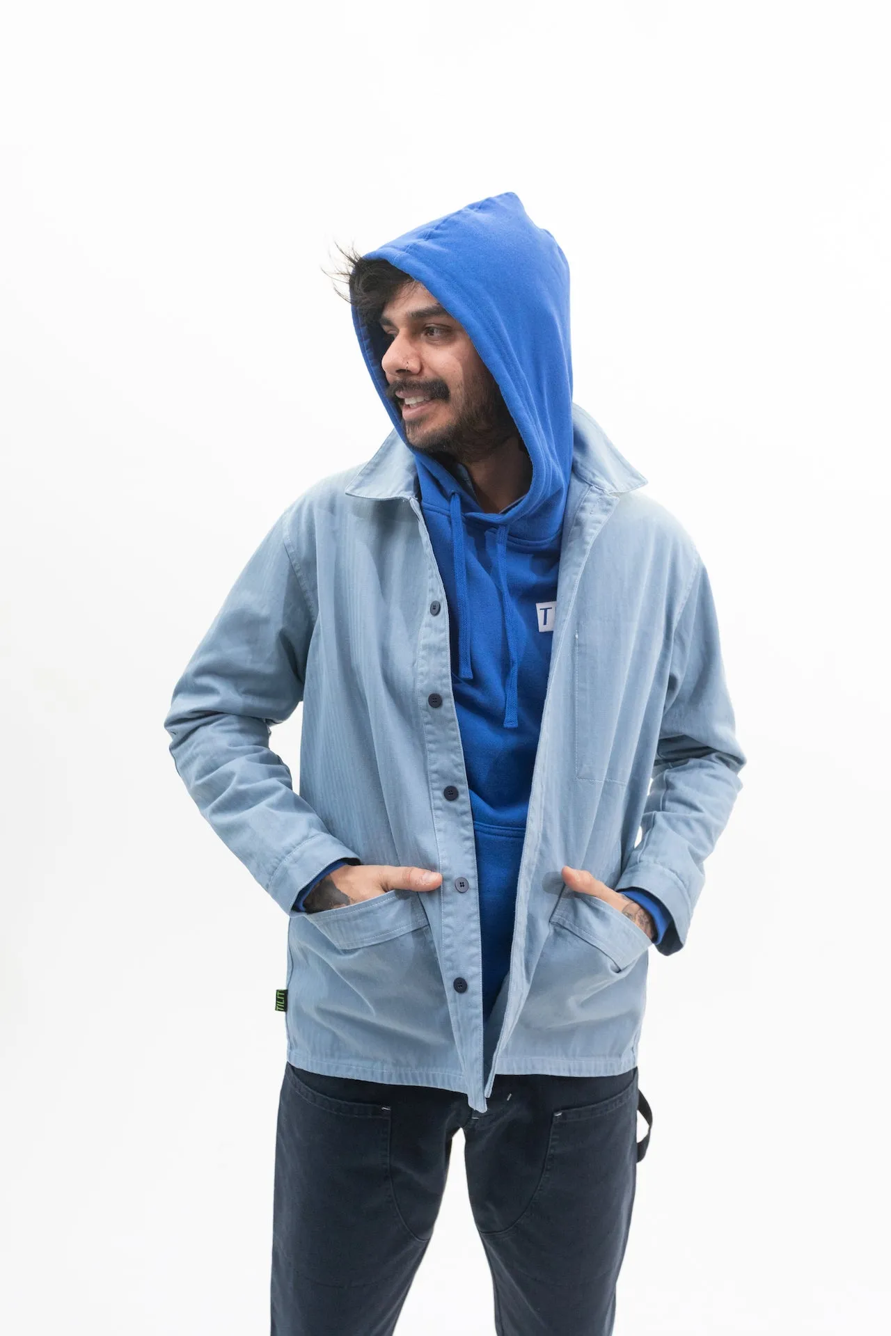 Over Easy Work Jacket sold by Tilit NYC