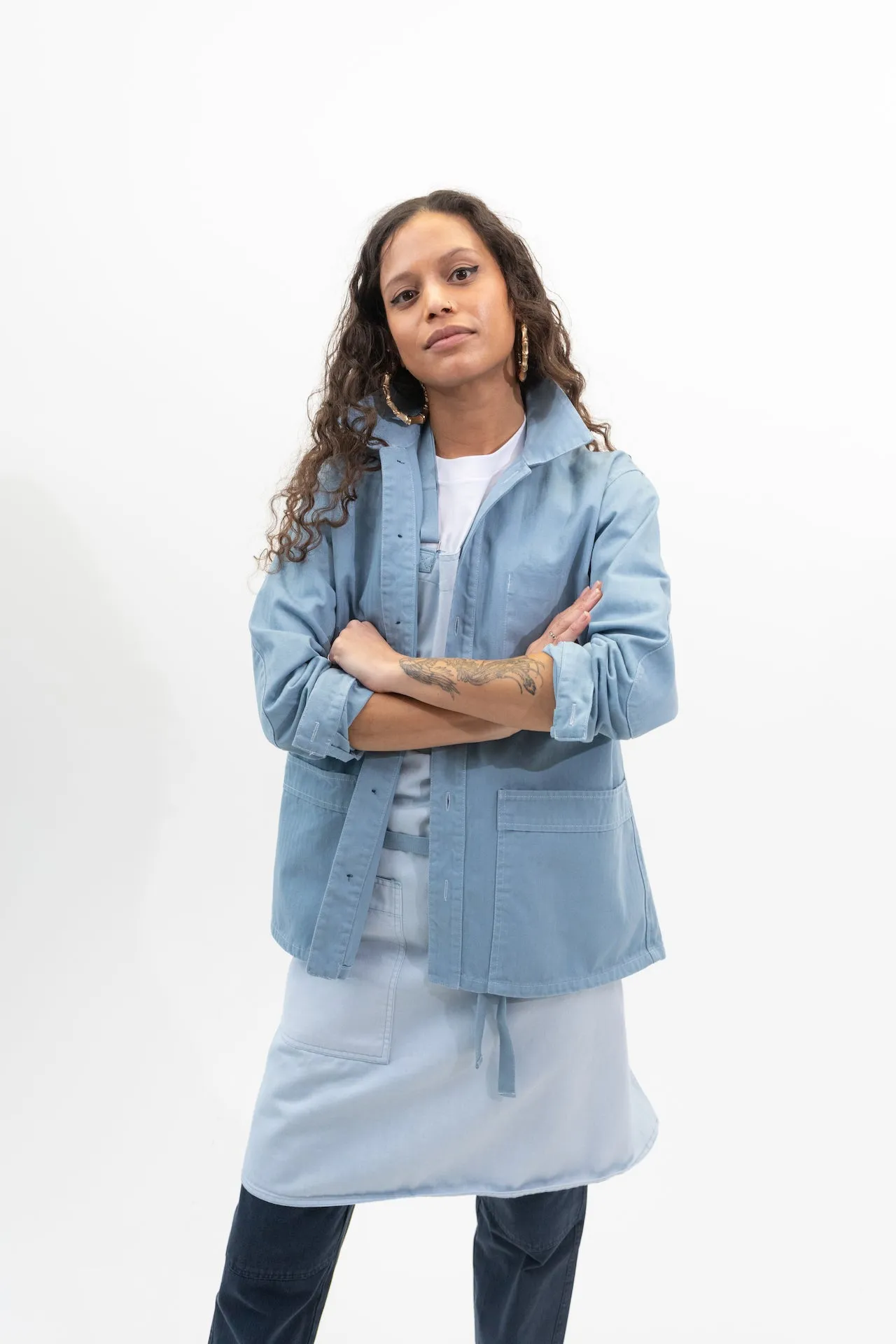 Over Easy Work Jacket sold by Tilit NYC product image thumbnail 5