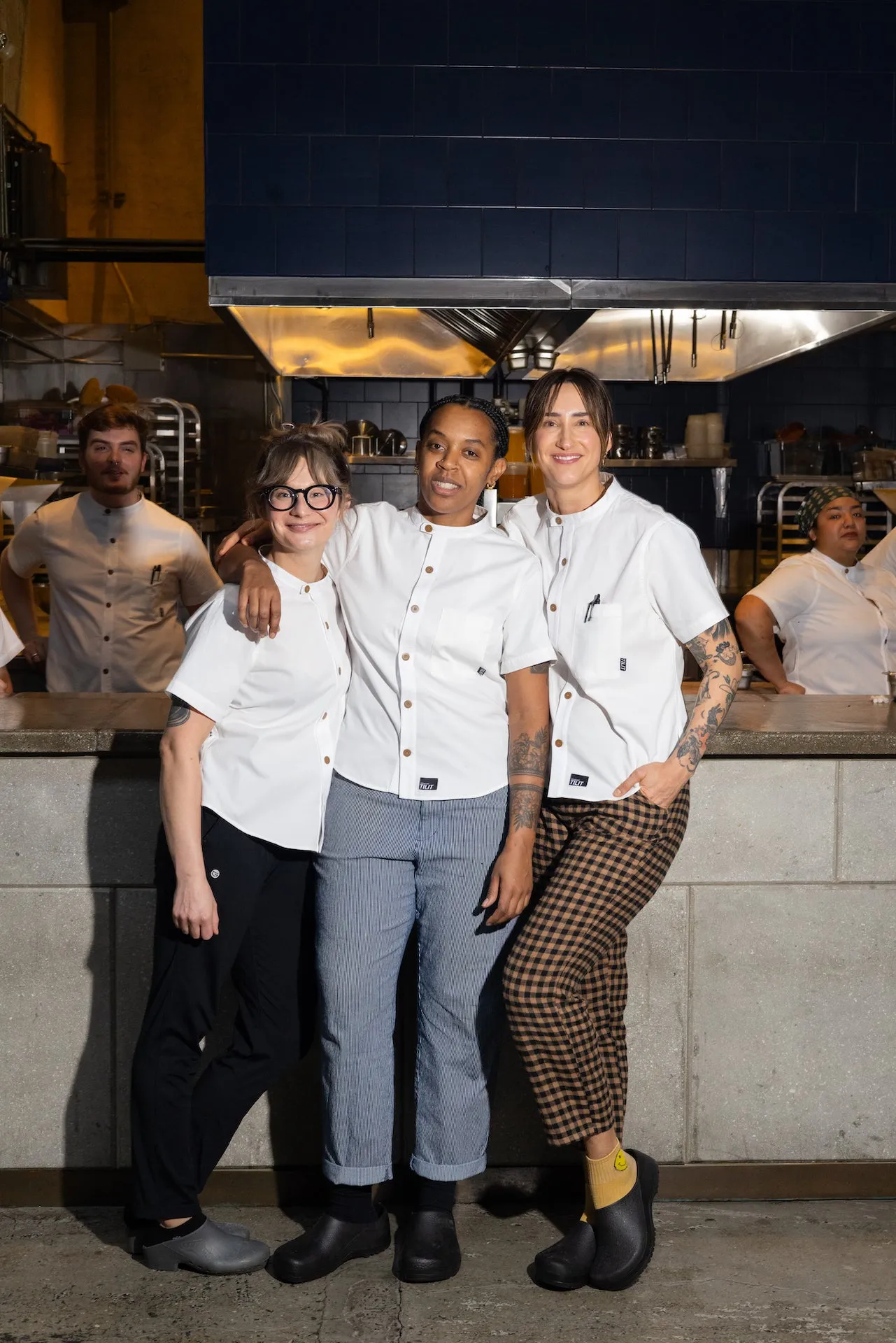 Women's Chef Shirt sold by Tilit NYC product image thumbnail 4