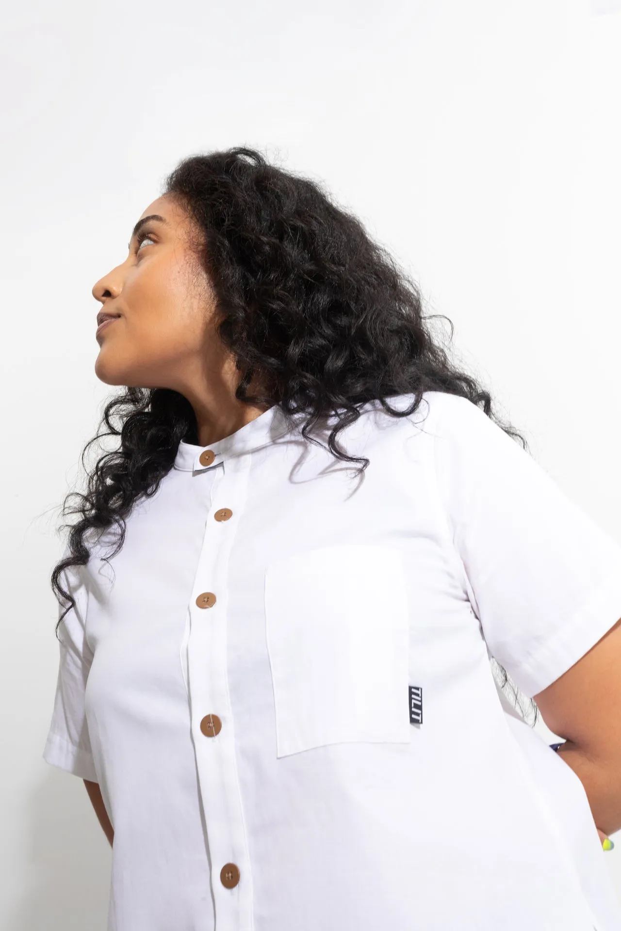 Women's Chef Shirt sold by Tilit NYC product image thumbnail 2