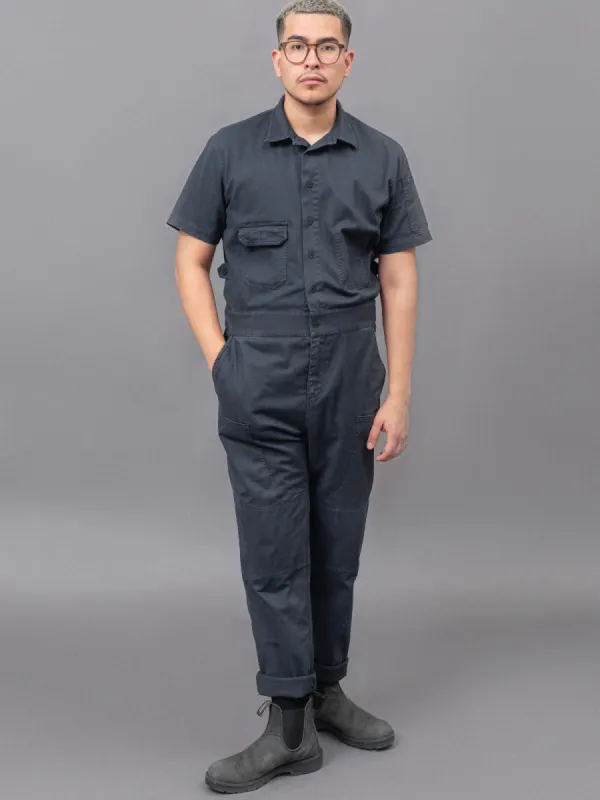 Men's Jumpsuit in Washed Charcoal sold by Tilit NYC
