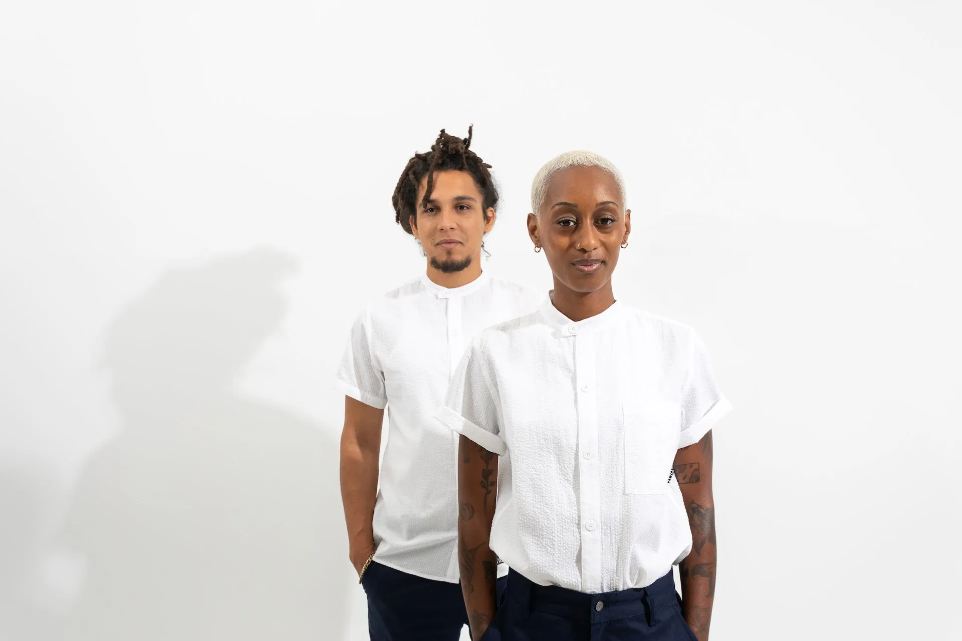 Seersucker Chef Shirt sold by Tilit NYC product image thumbnail 3