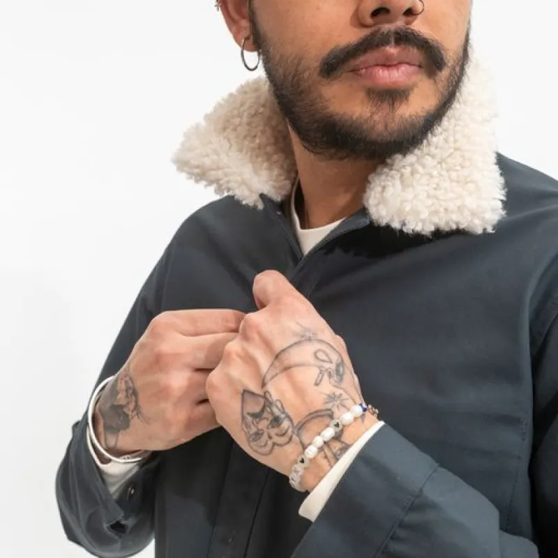 Waxed Work Coat sold by Tilit NYC