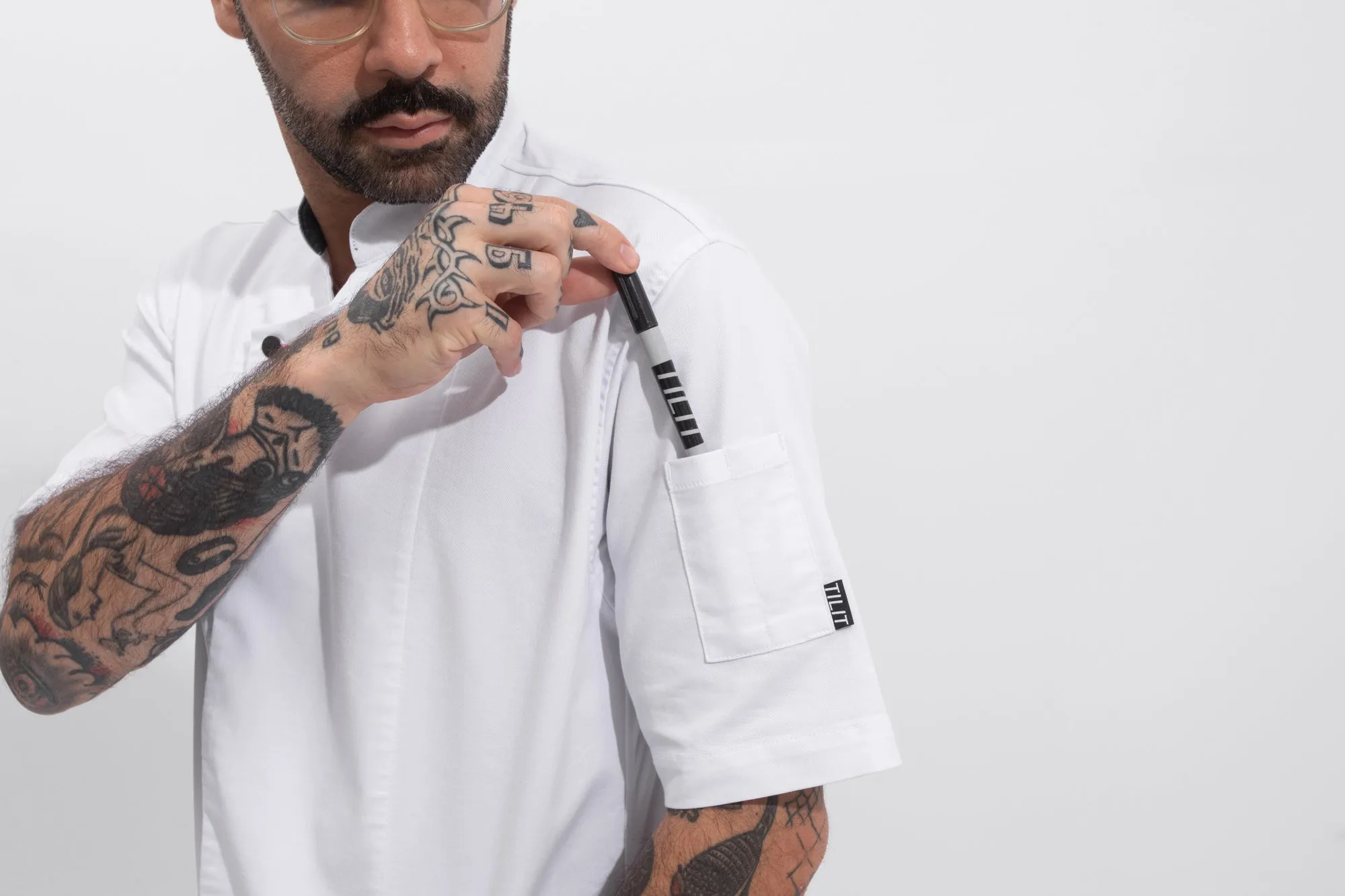 Tilit Men's Chef Coat sold by Tilit NYC product image thumbnail 3