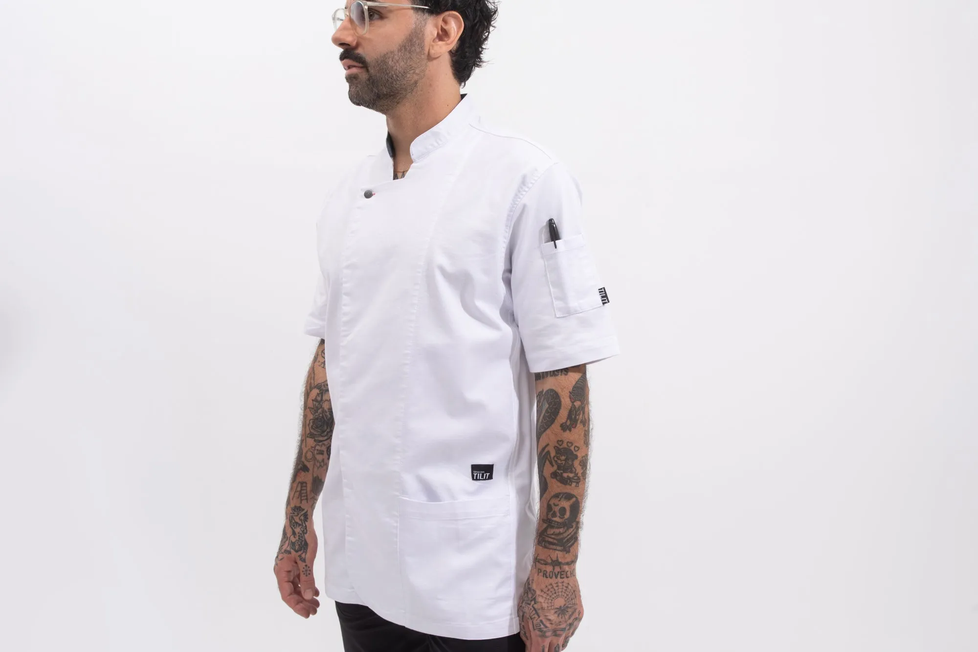 Tilit Men's Chef Coat sold by Tilit NYC product image thumbnail 2