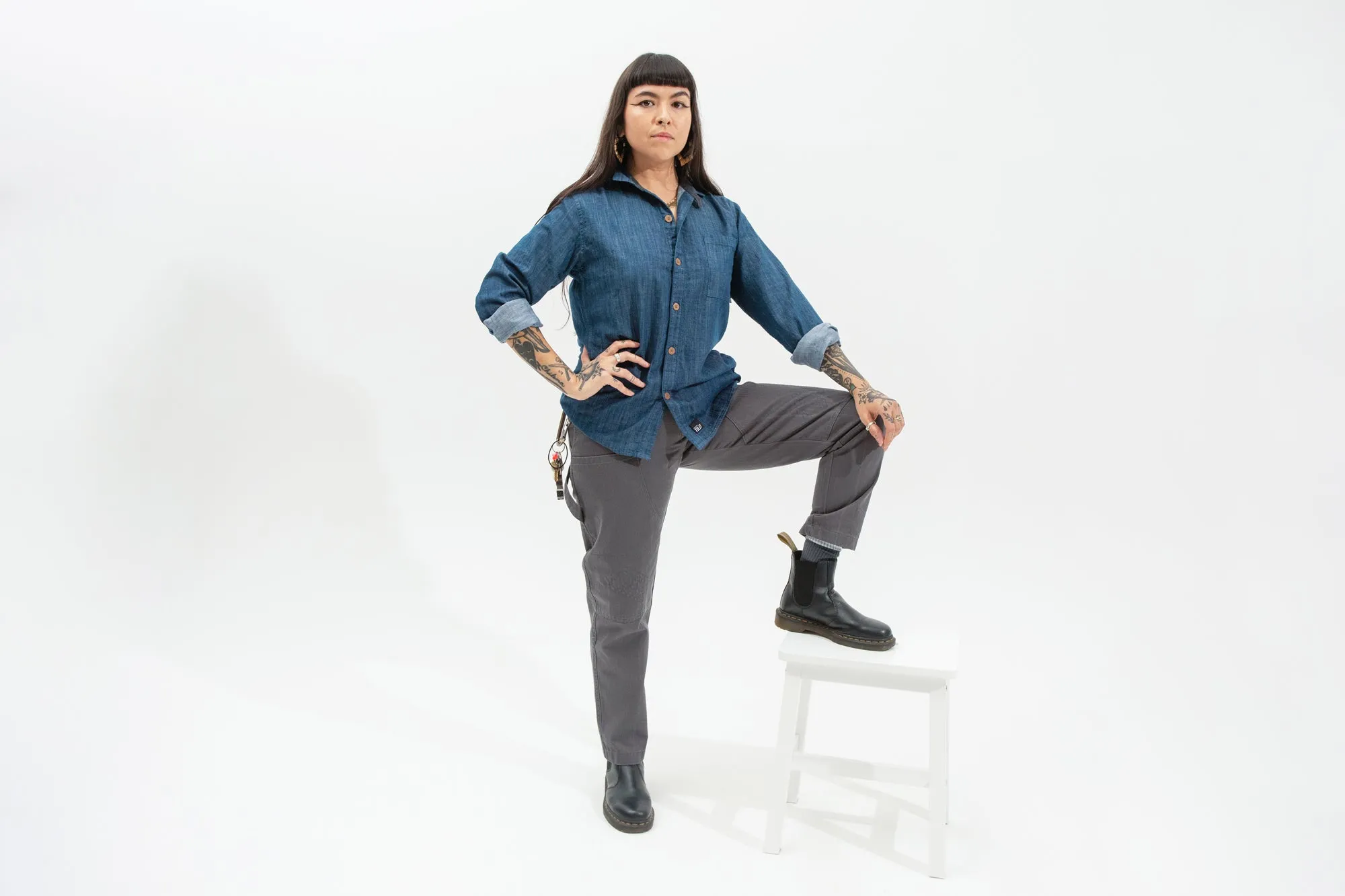 Gray Sunday Pants sold by Tilit NYC product image thumbnail 4