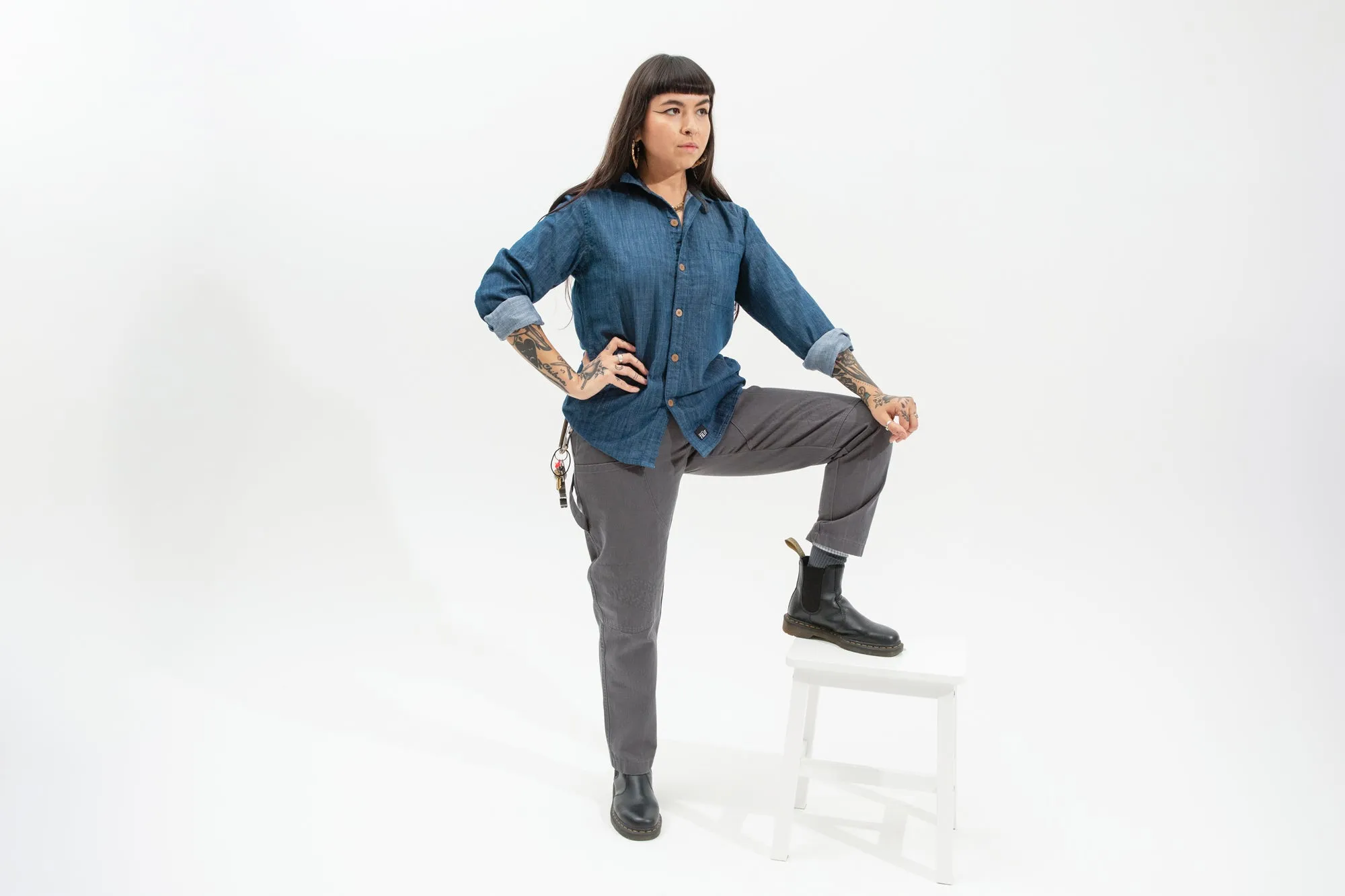 Gray Sunday Pants sold by Tilit NYC product image thumbnail 5