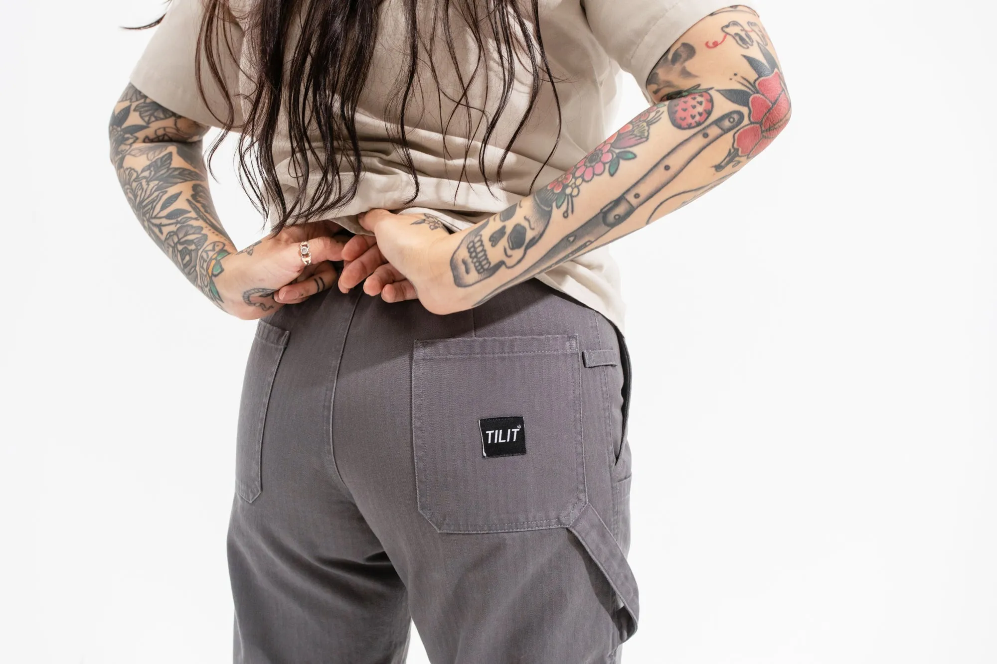 Gray Sunday Pants sold by Tilit NYC product image thumbnail 2
