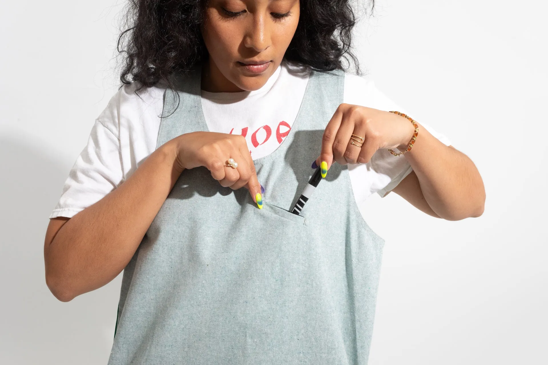 TILIT x Sohla Smock Apron sold by Tilit NYC product image thumbnail 3