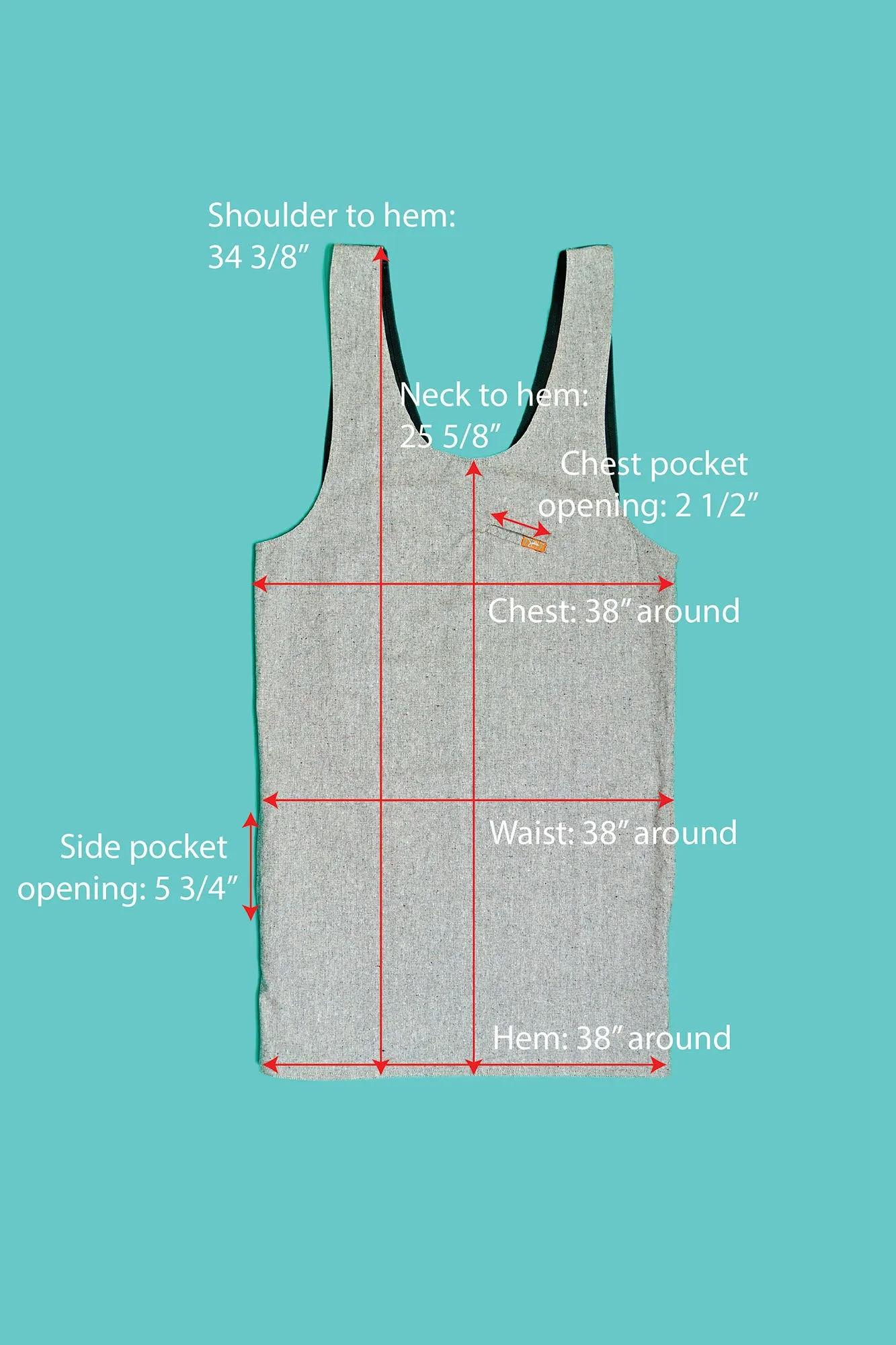 TILIT x Sohla Smock Apron sold by Tilit NYC product image thumbnail 4
