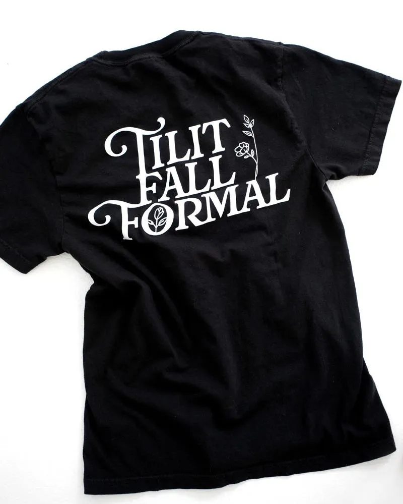 Fall Formal Floral Short-Sleeve Tee sold by Tilit NYC product image thumbnail 2