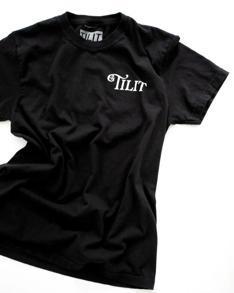 Fall Formal Floral Short-Sleeve Tee sold by Tilit NYC