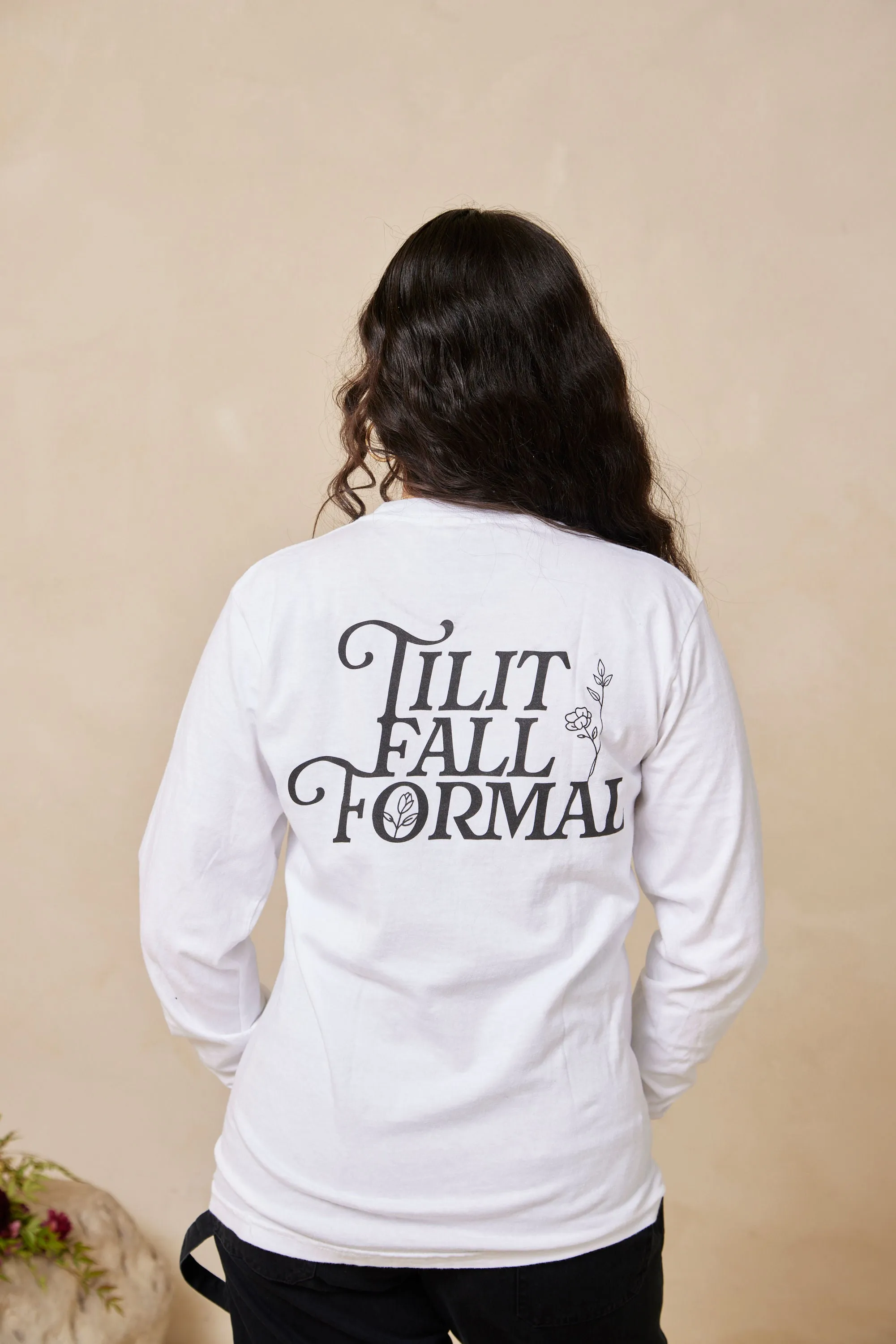 Fall Formal Floral Long-Sleeve Tee sold by Tilit NYC product image thumbnail 5