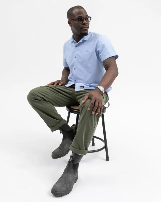 Fall Formal Short Sleeve Workshirt sold by Tilit NYC