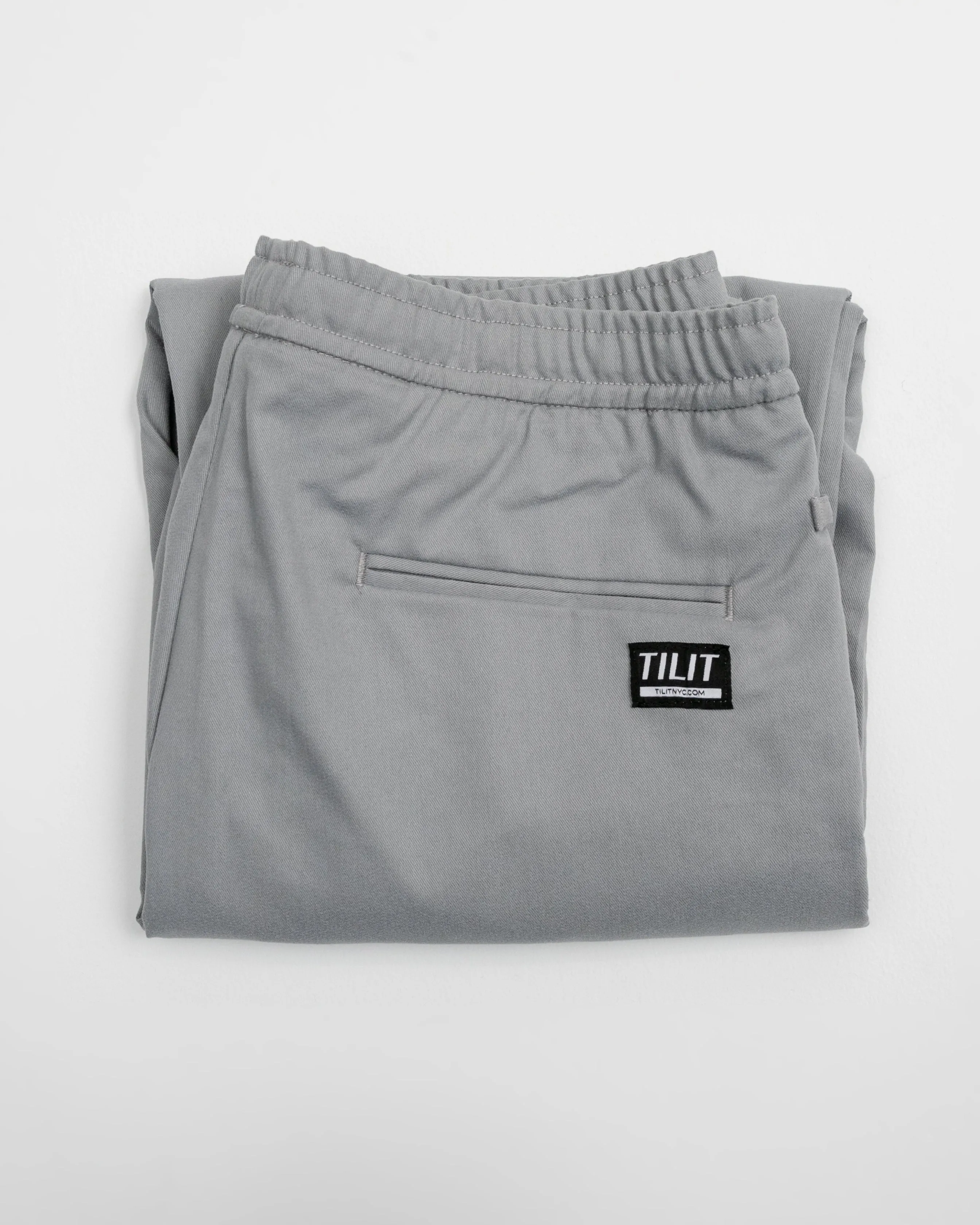 Light Gray Essential Pants sold by Tilit NYC product image thumbnail 3