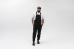 "FOCUS" Overalls sold by Tilit NYC