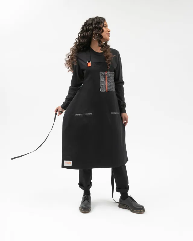 "FOCUS" Satterfield Apron sold by Tilit NYC