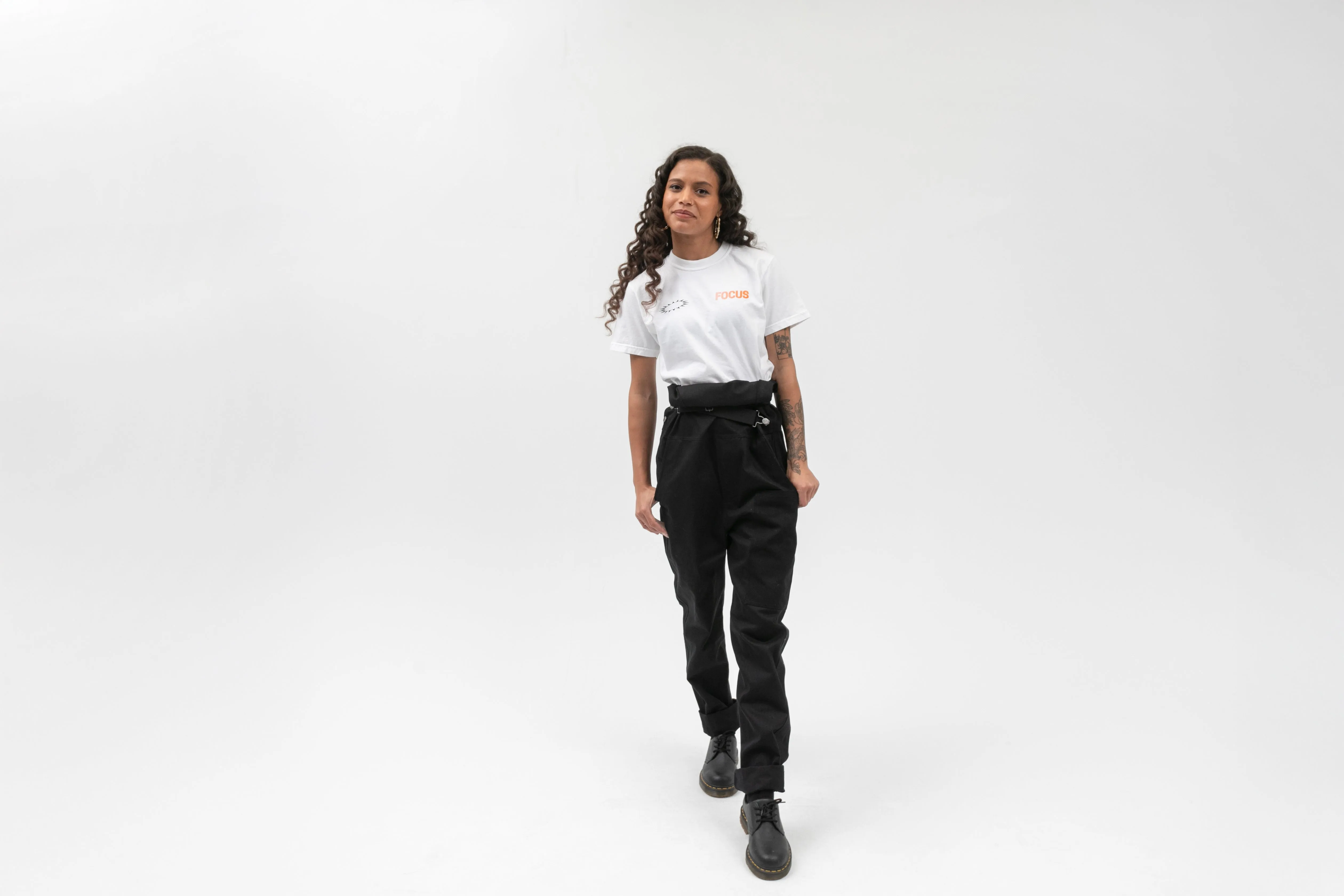 "FOCUS" Short Sleeve T- Shirt sold by Tilit NYC product image thumbnail 3