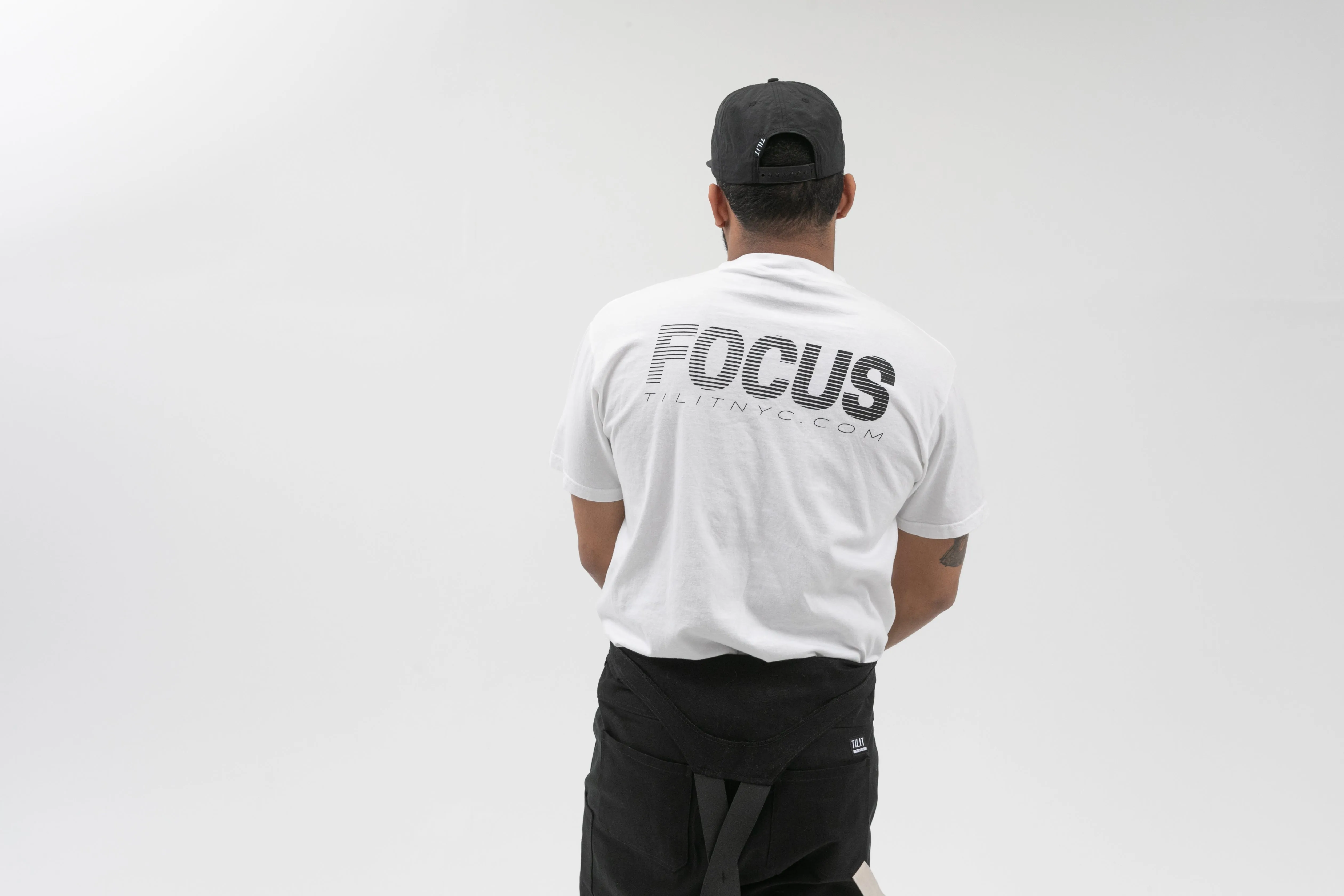"FOCUS" Short Sleeve T- Shirt sold by Tilit NYC product image thumbnail 2