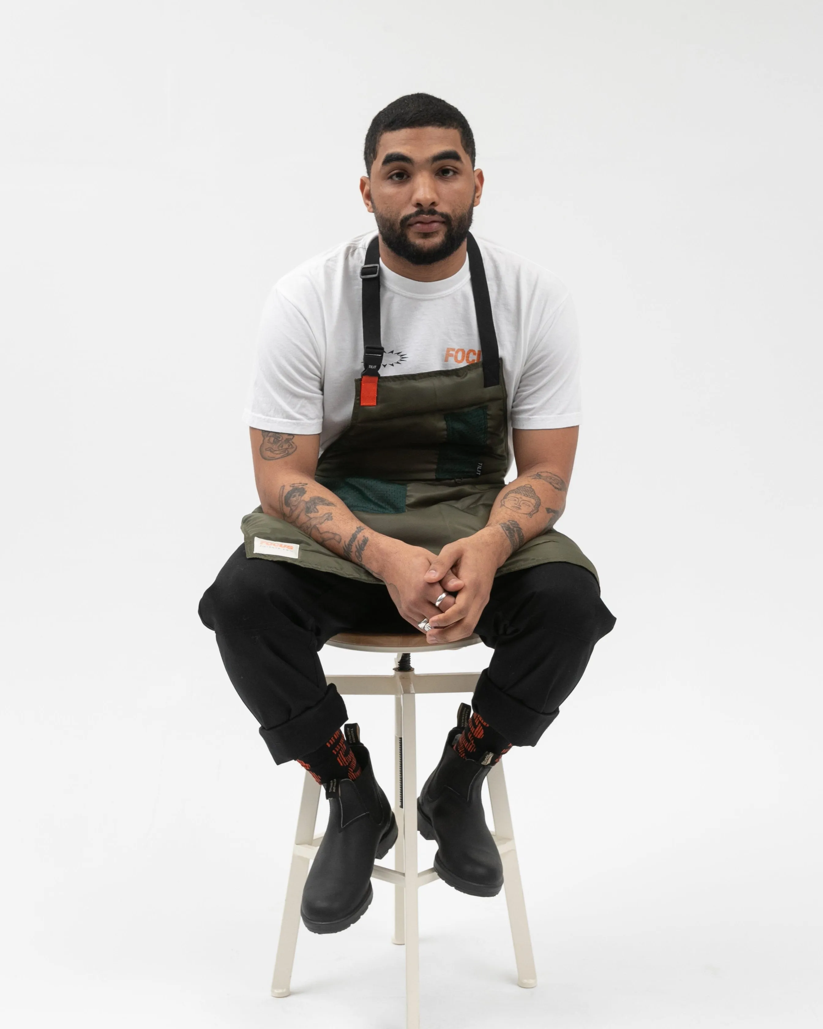 "FOCUS" Short Sleeve T- Shirt sold by Tilit NYC product image thumbnail 4