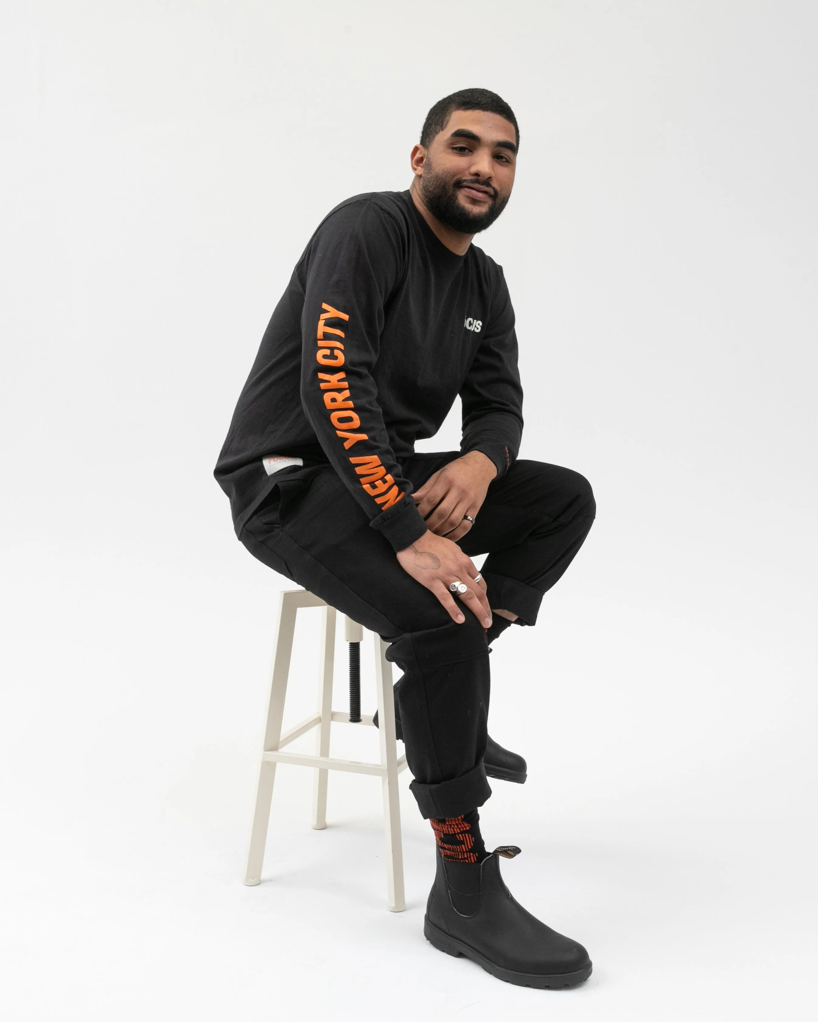 "FOCUS" Long Sleeve T- Shirt sold by Tilit NYC