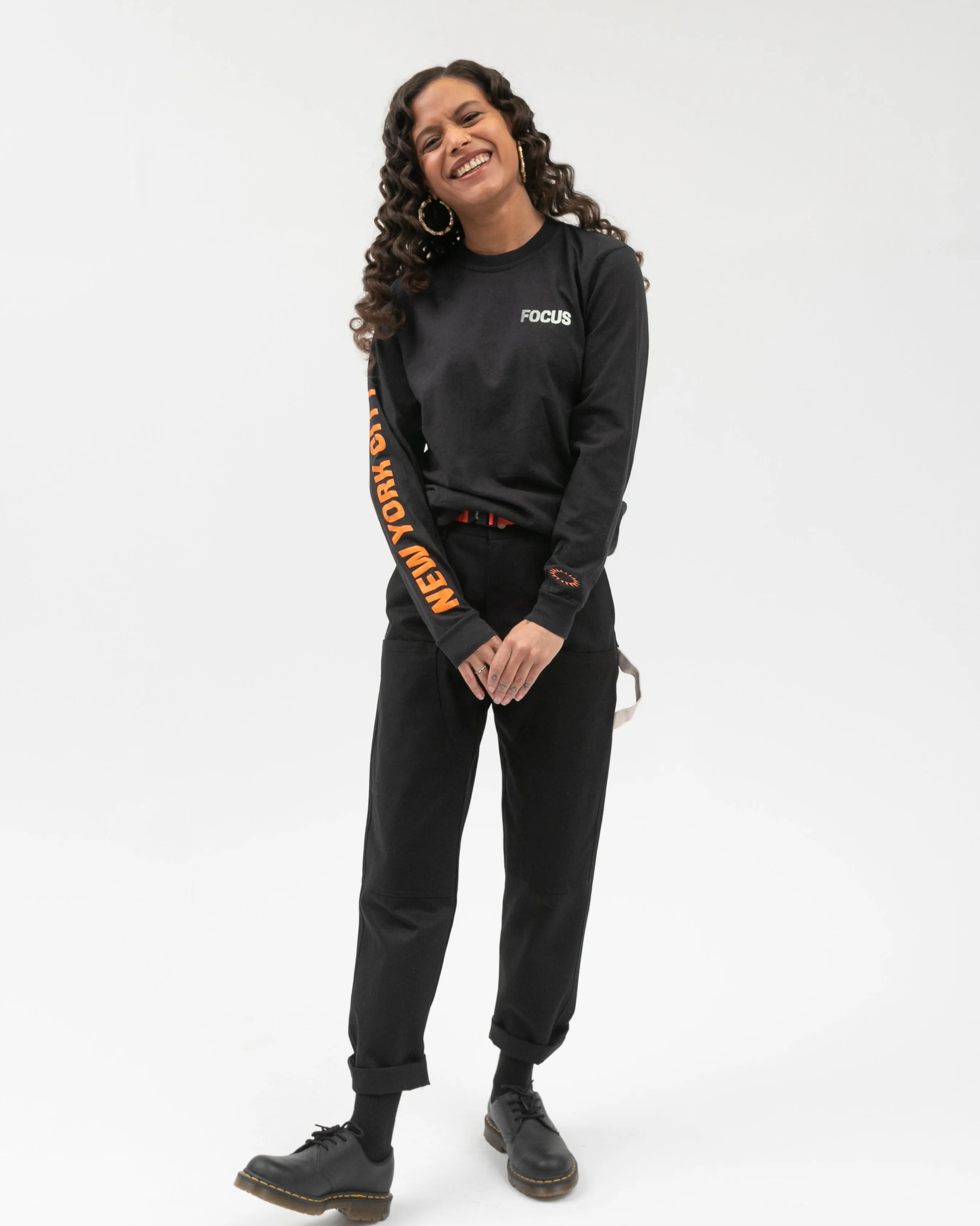 "FOCUS" Long Sleeve T- Shirt sold by Tilit NYC product image thumbnail 2