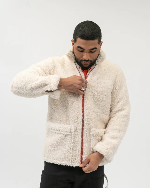 "FOCUS" Fleece Chore Coat sold by Tilit NYC