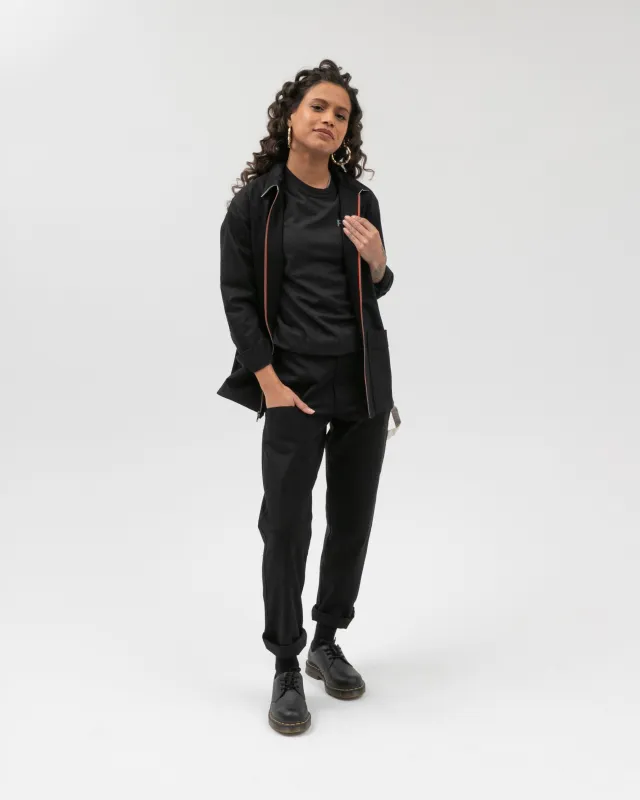 "FOCUS" Zipper Chore Coat sold by Tilit NYC