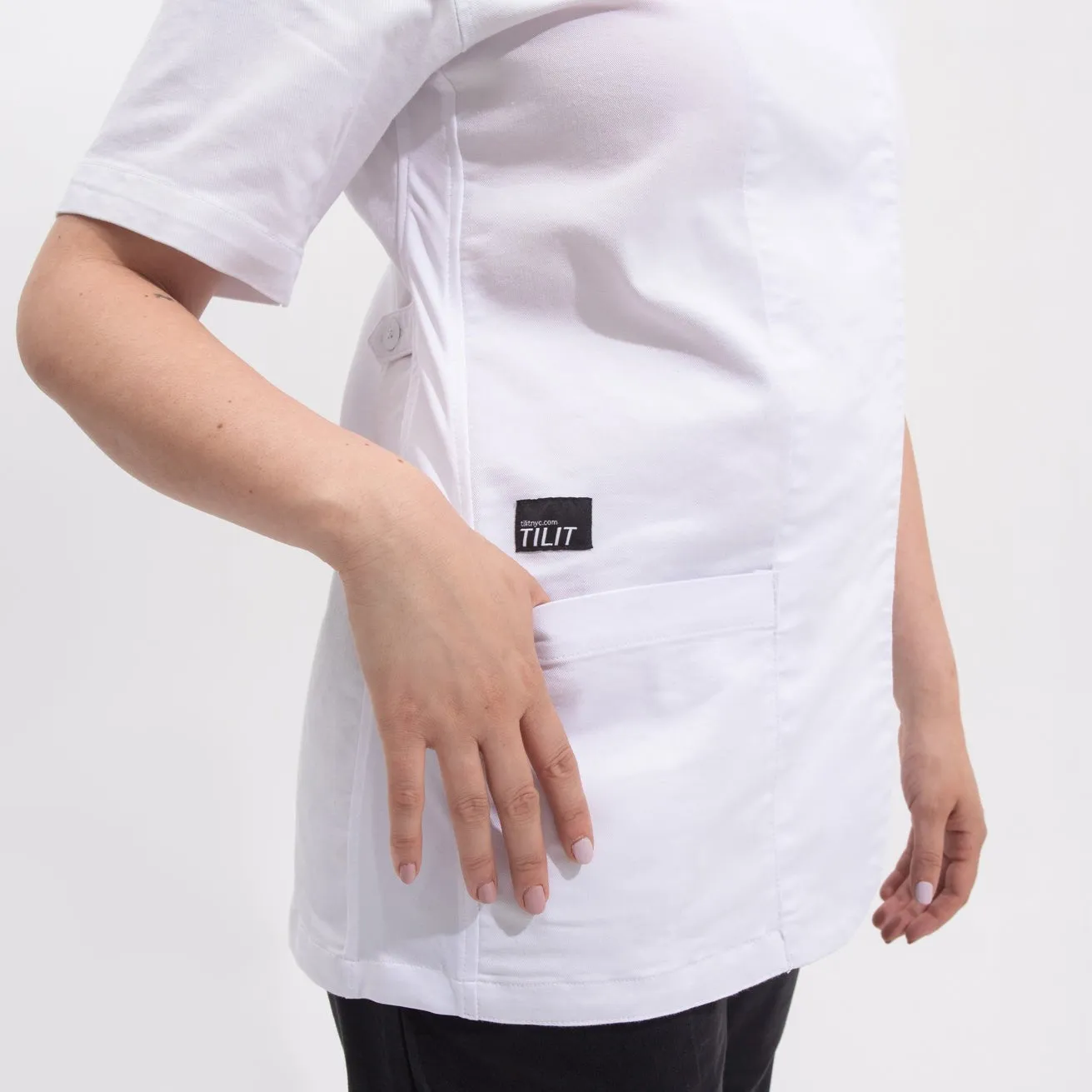 Tilit Women's Chef Coat sold by Tilit NYC product image thumbnail 4