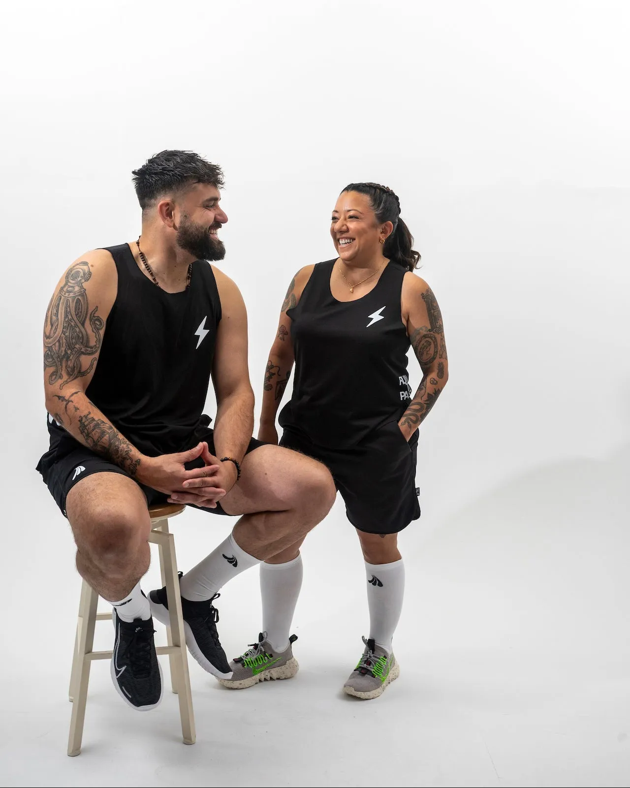 “Run The Pass” Men’s Moisture Wicking Hydrotech Singlet sold by Tilit NYC product image thumbnail 5