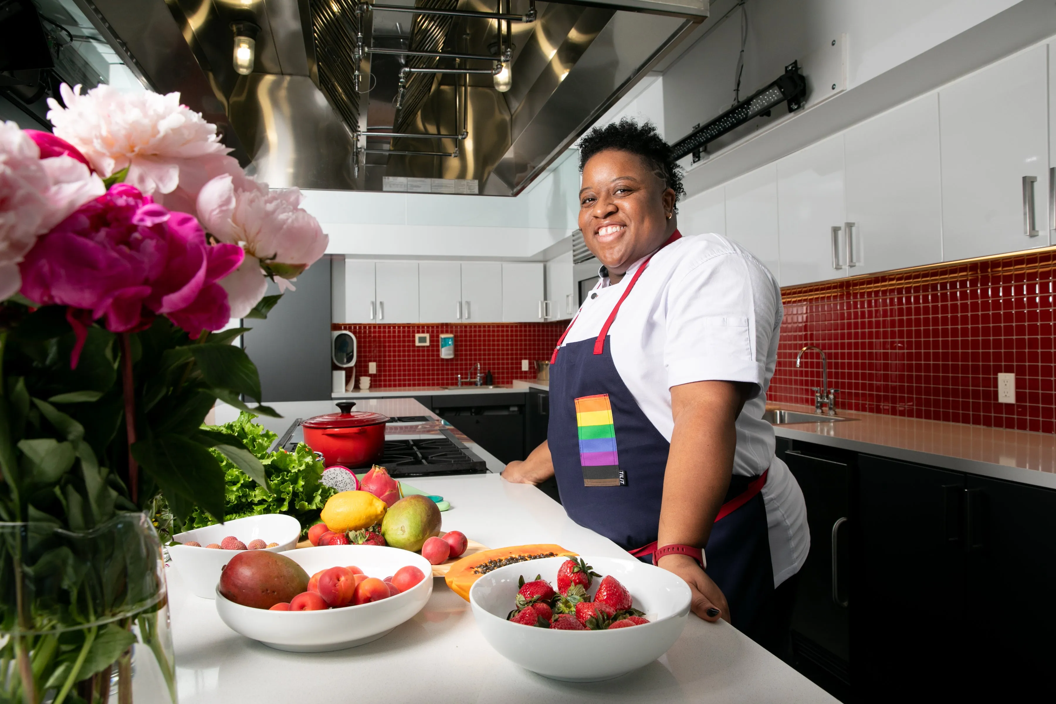 TILIT x GLWD Pride Apron sold by Tilit NYC product image thumbnail 5