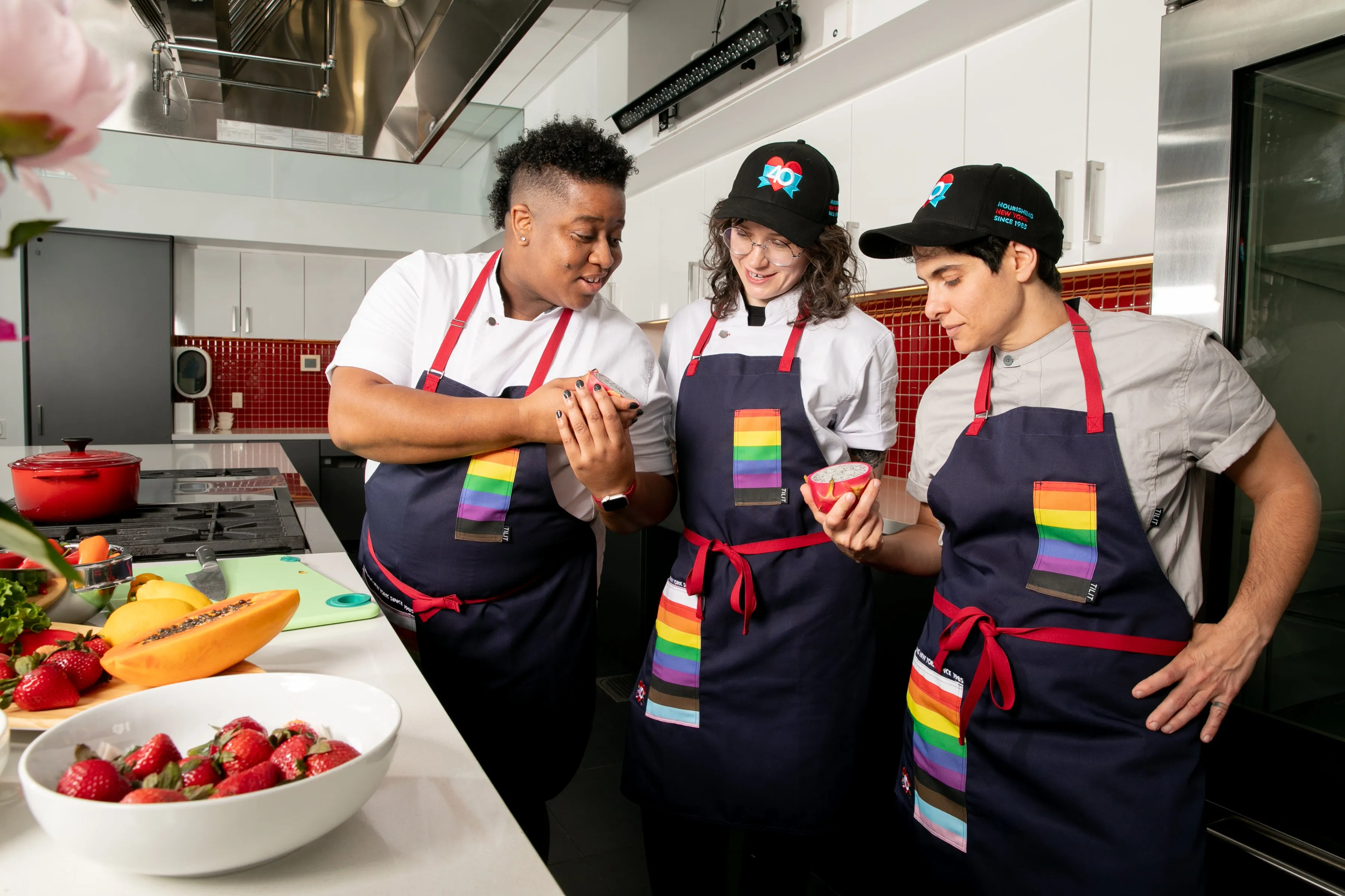 TILIT x GLWD Pride Apron sold by Tilit NYC product image thumbnail 4
