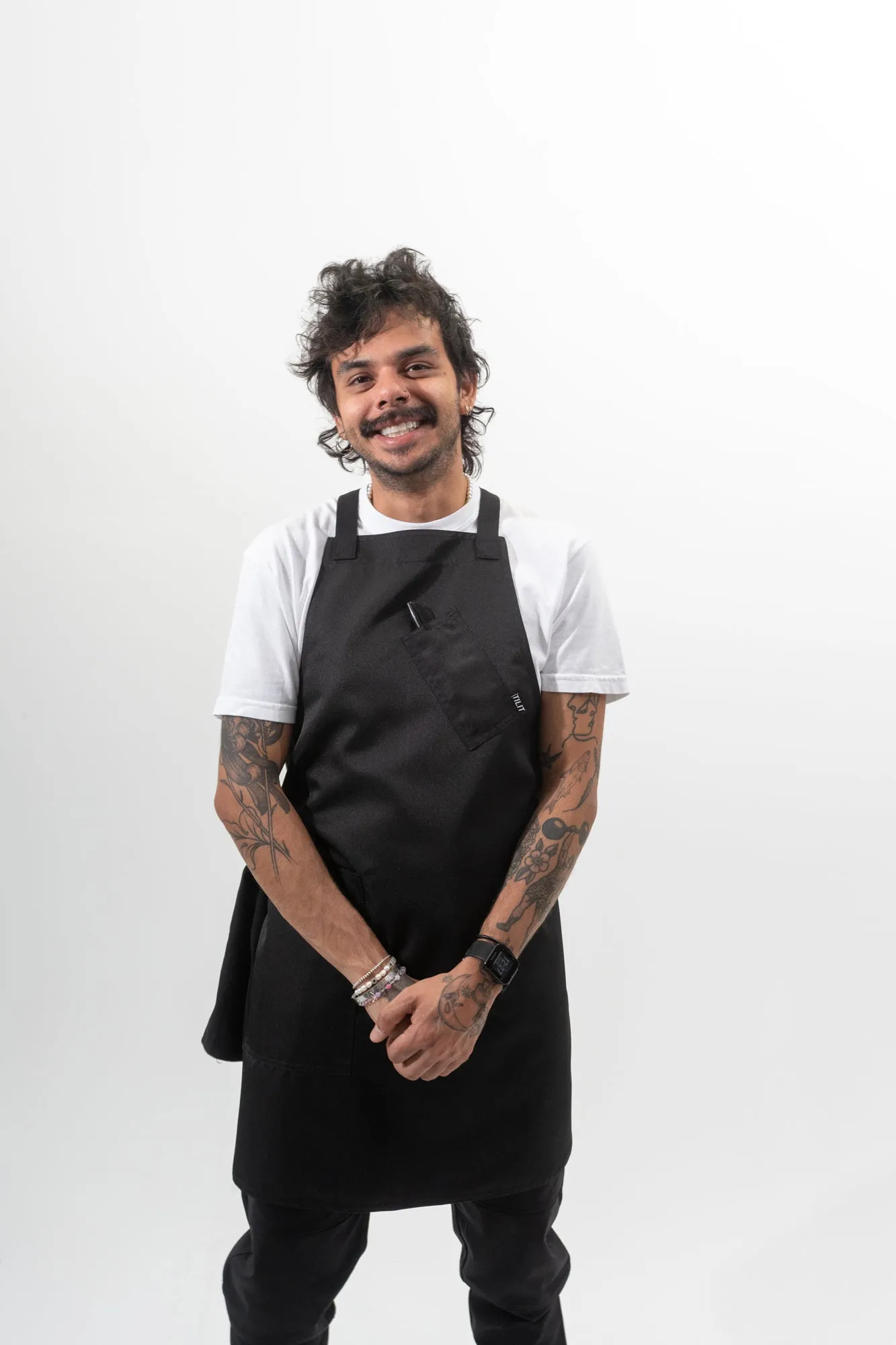 Utility Cross Back Apron sold by Tilit NYC product image thumbnail 4