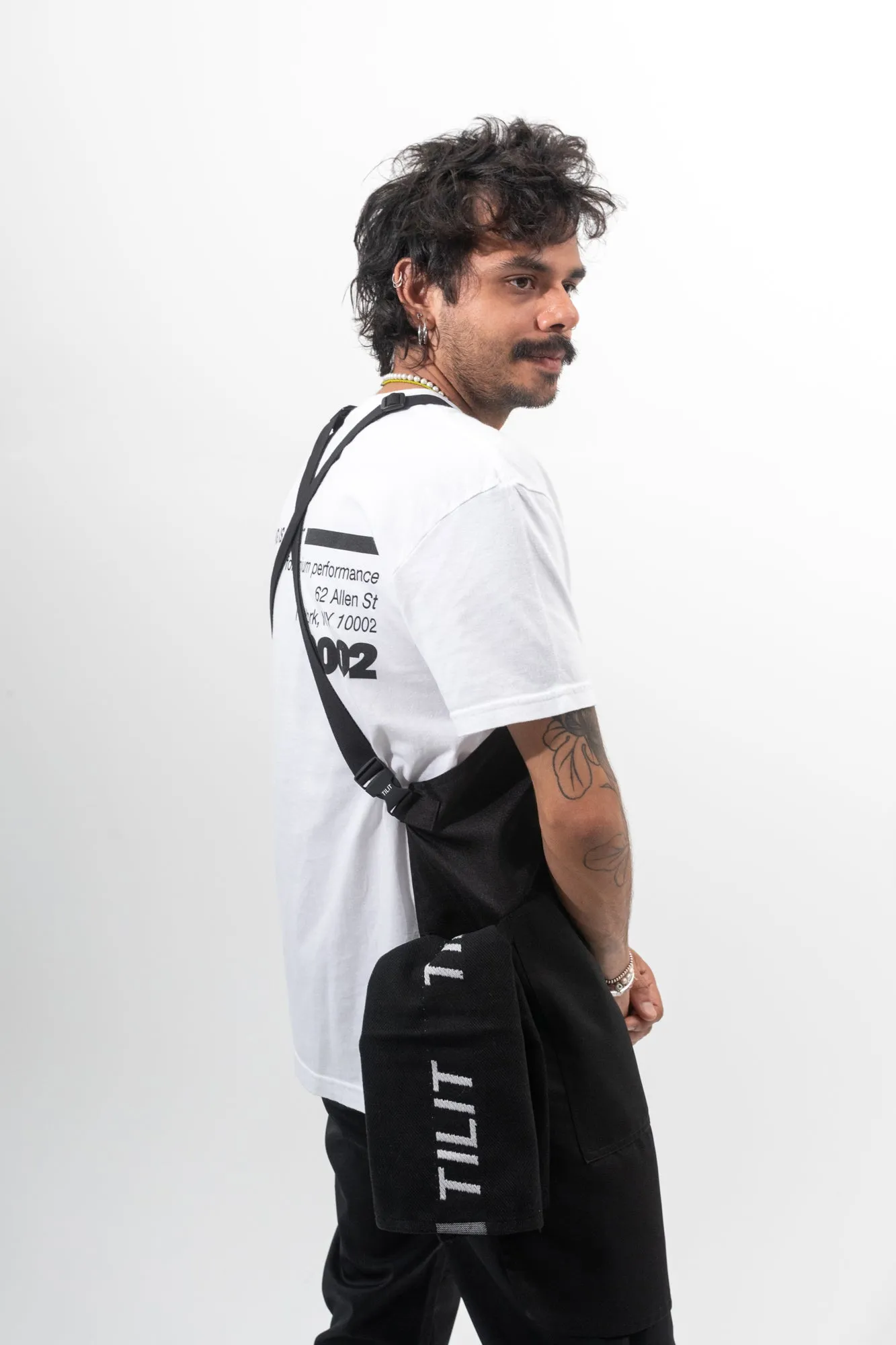 Utility Cross Back Apron sold by Tilit NYC product image thumbnail 2