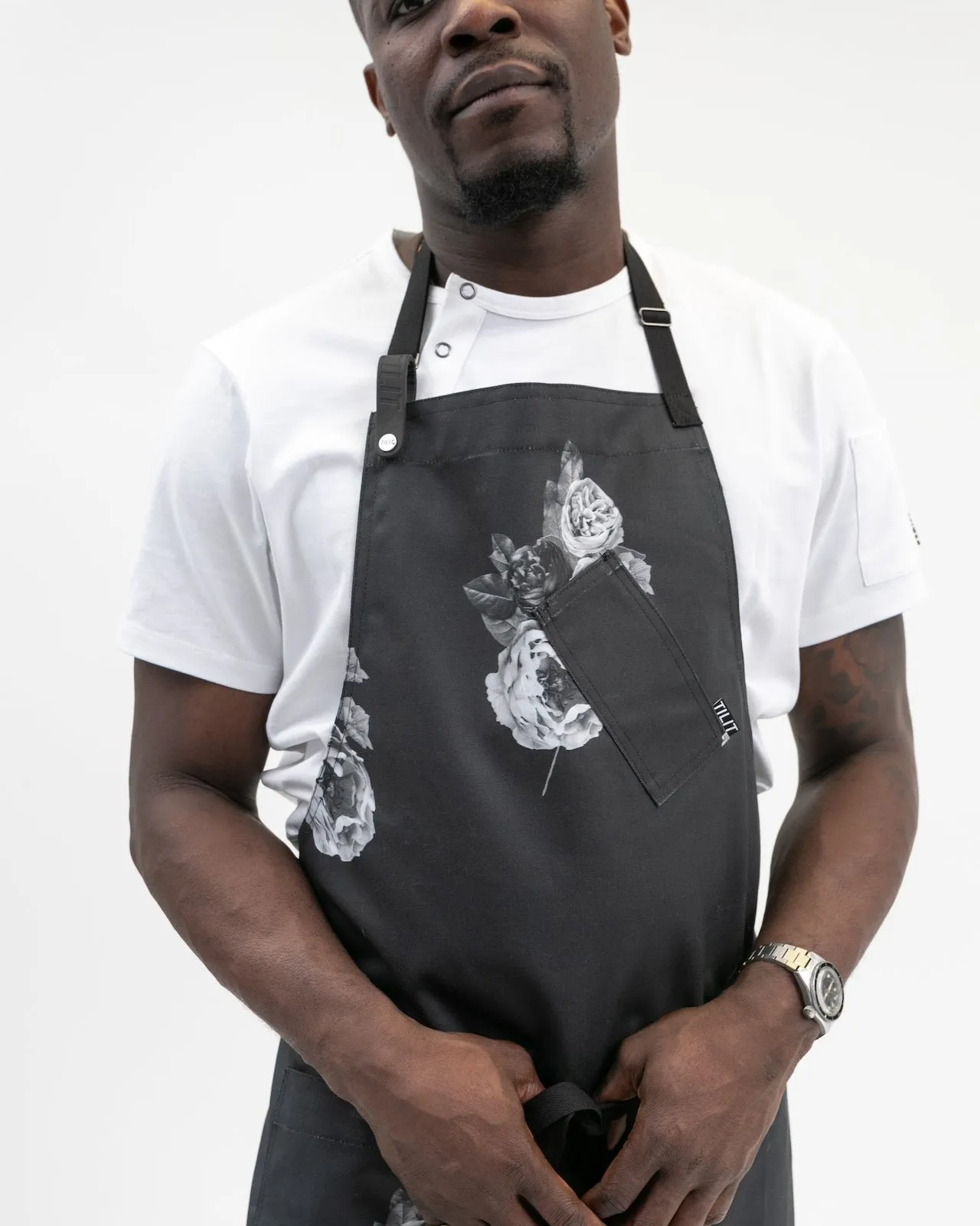 Death & Co. Chef Bib Florist Apron sold by Tilit NYC product image thumbnail 5