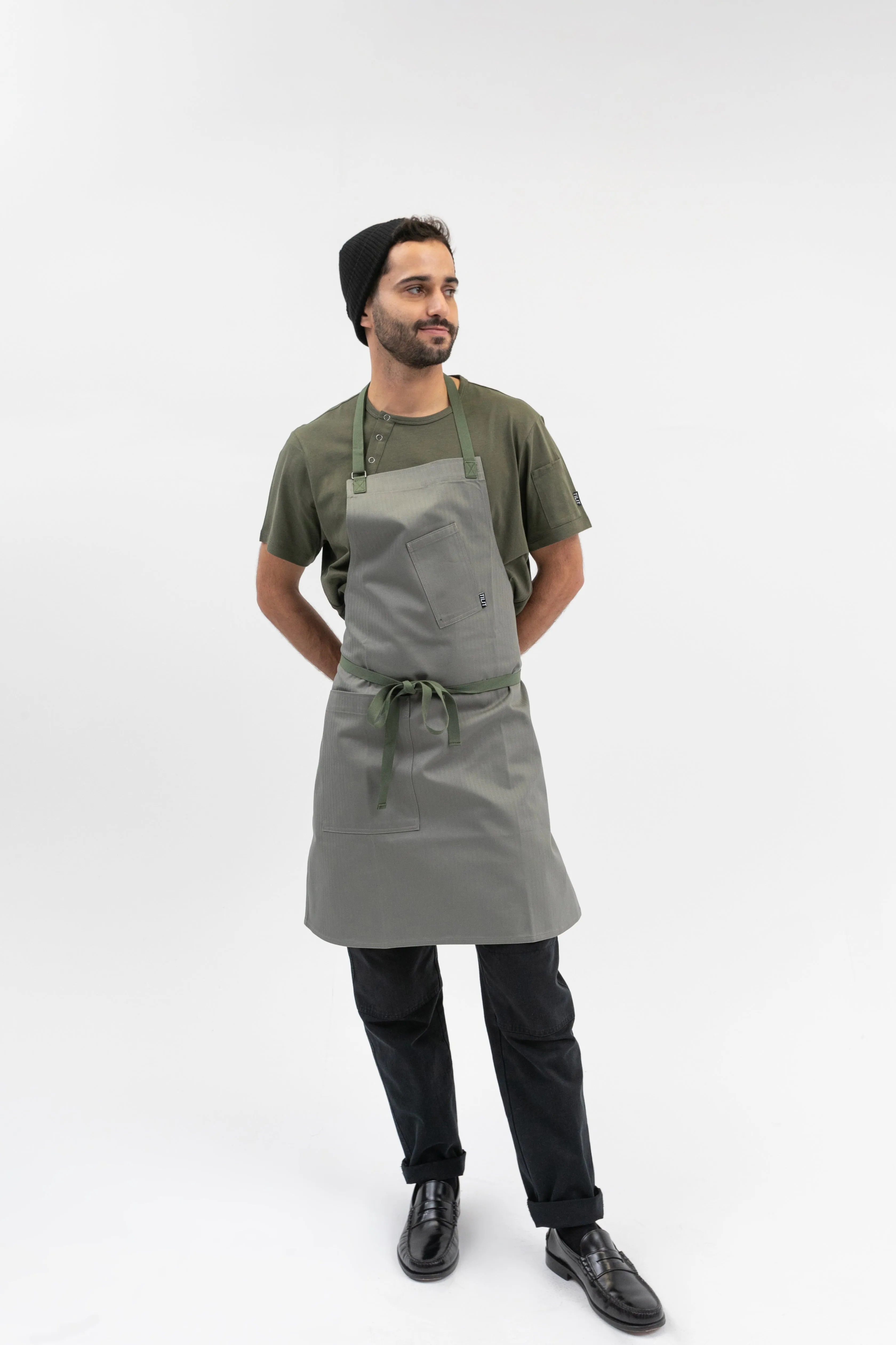Brooklyn Denim Chef Bib Apron sold by Tilit NYC product image thumbnail 4