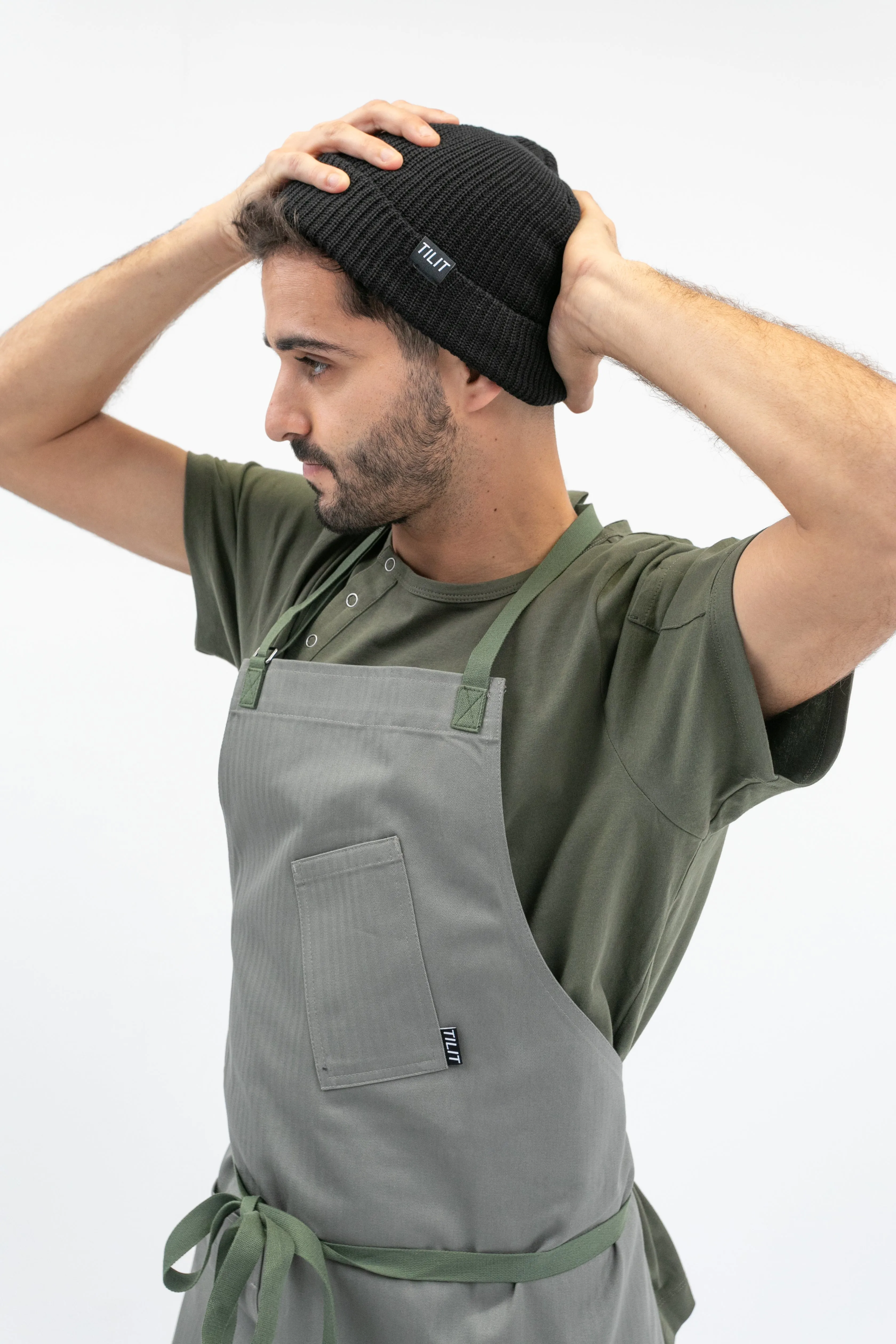 Brooklyn Denim Chef Bib Apron sold by Tilit NYC product image thumbnail 5