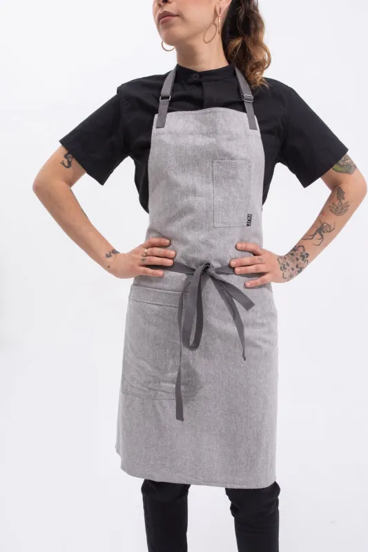 Recycled Work Chef Bib Apron sold by Tilit NYC