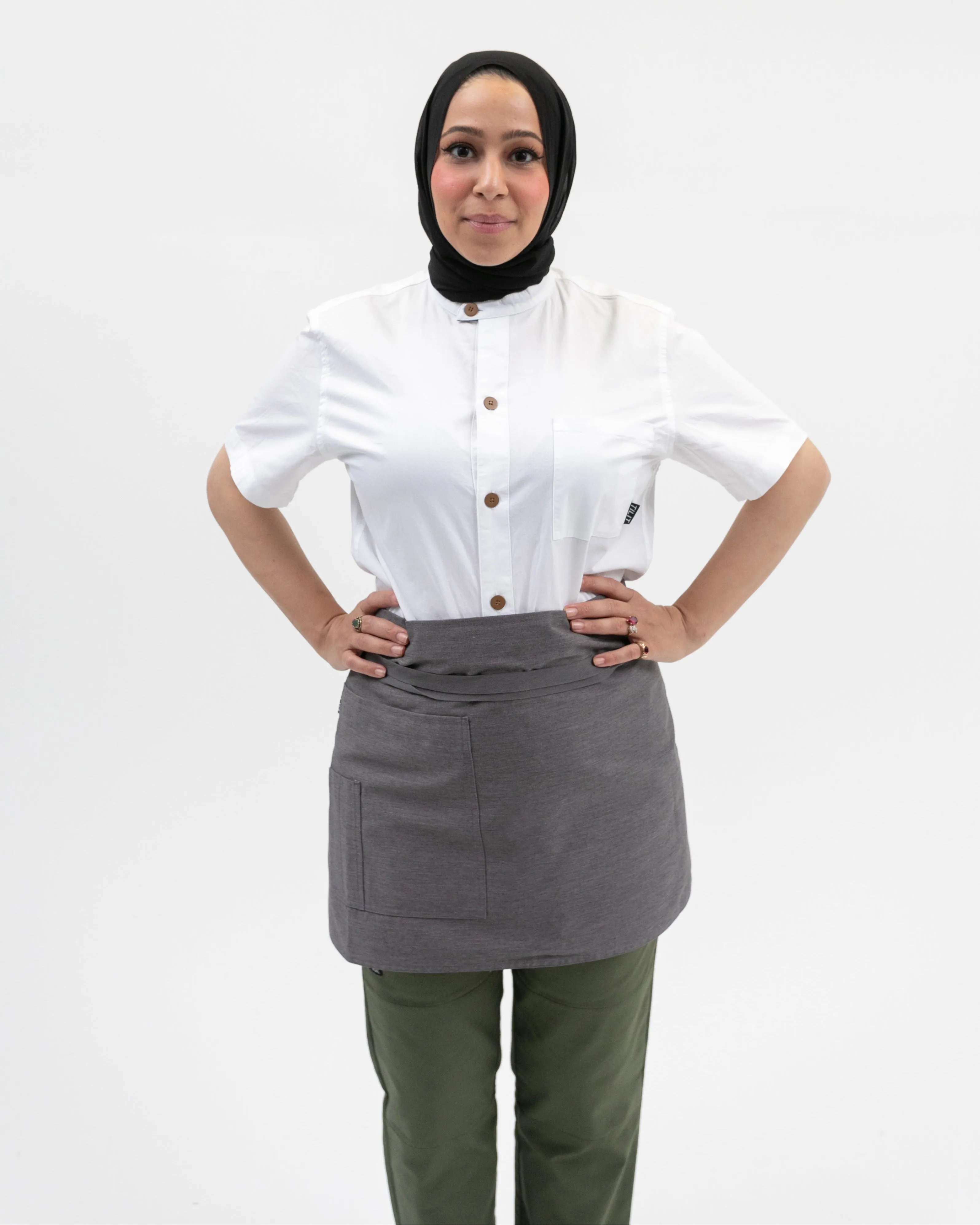 Shorty Server Waist Apron sold by Tilit NYC product image thumbnail 3