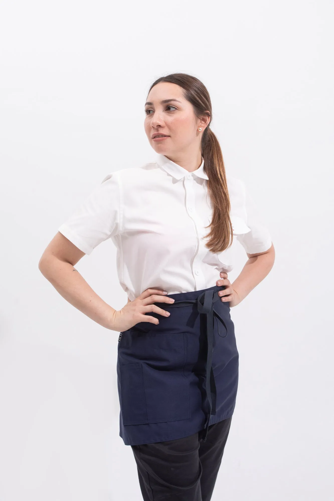 Shorty Server Waist Apron sold by Tilit NYC product image thumbnail 2